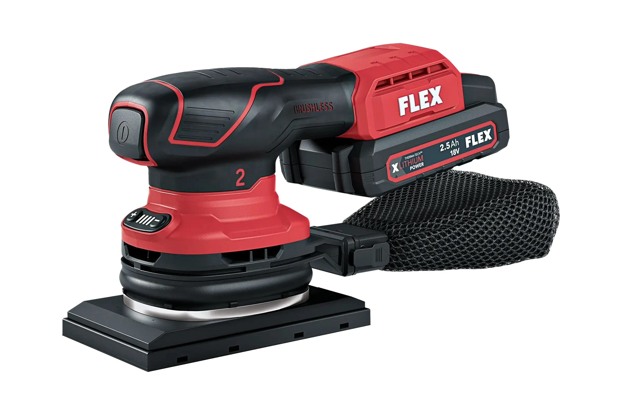Аккумуляторная виброшлифмашина FLEX OSE 2-80 18-EC C 532084
