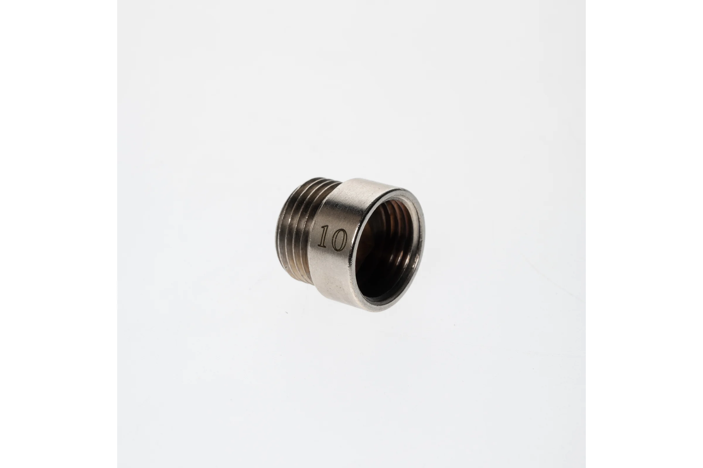 Гайка удлинительная HG S12 НР/ВР 1/2" x 10 мм, никель 1896813