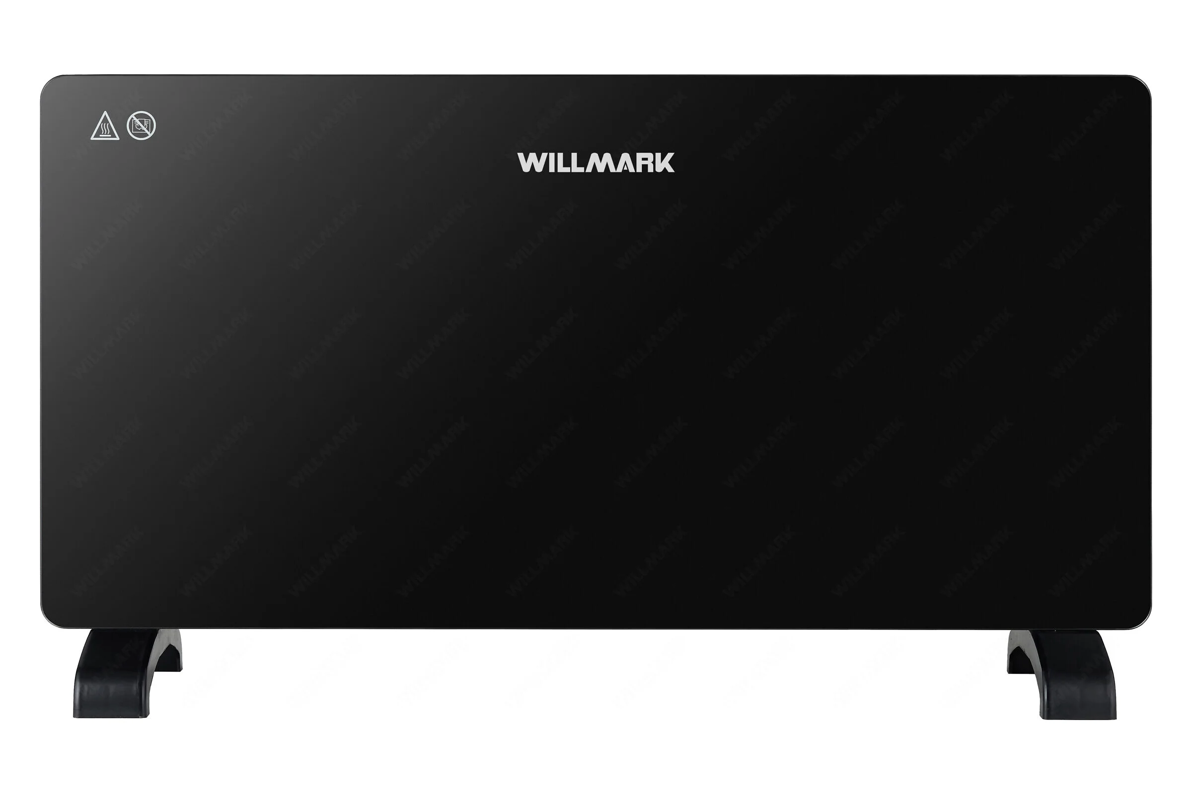 Конвектор Willmark WCH-2000GB стекл.панель, 2000Вт, 2 реж., термостат, черный 3000110
