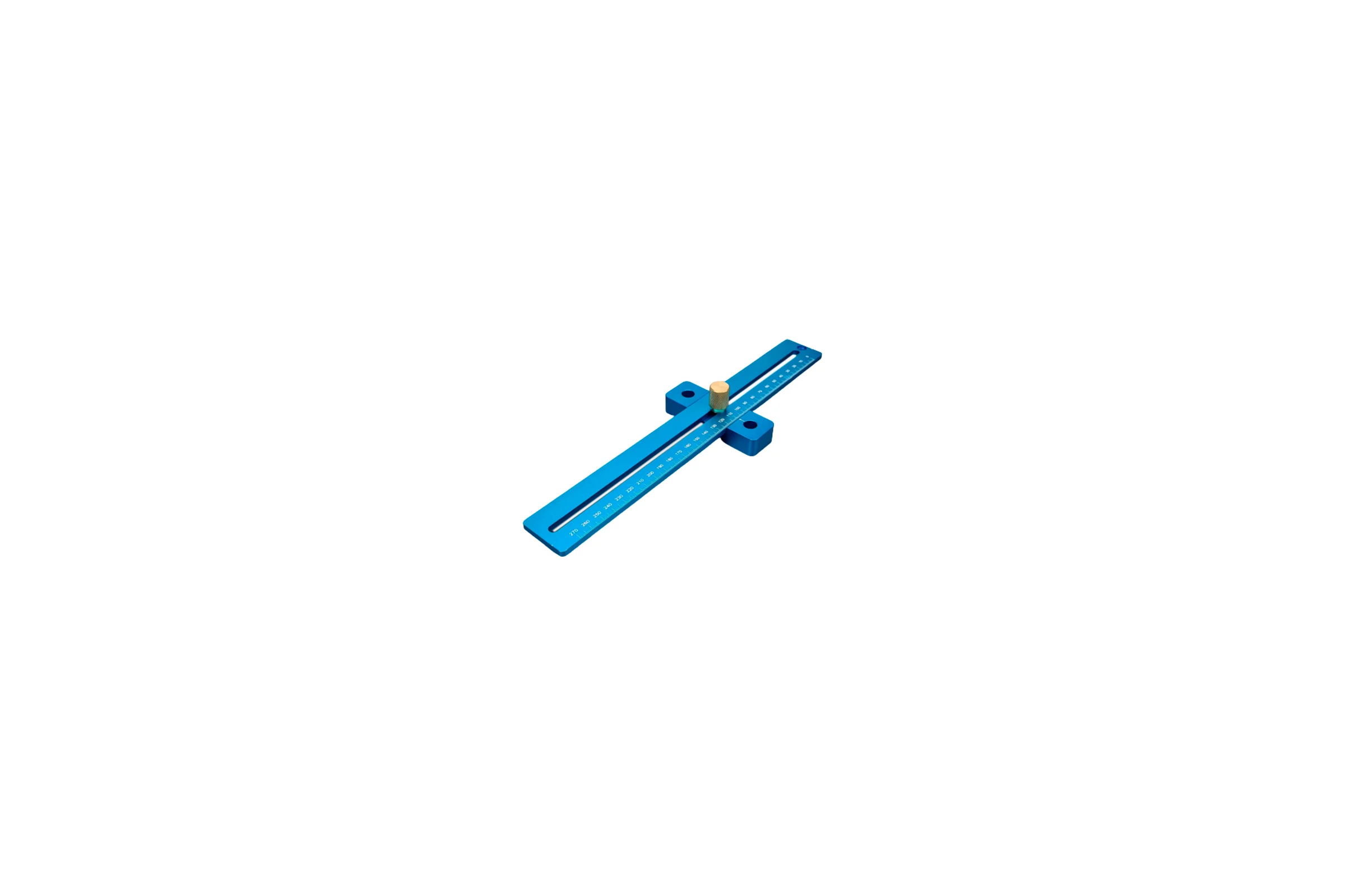 Т-образная алюминиевая разметочная линейка Uniq tool 270x37 UTM-0098C