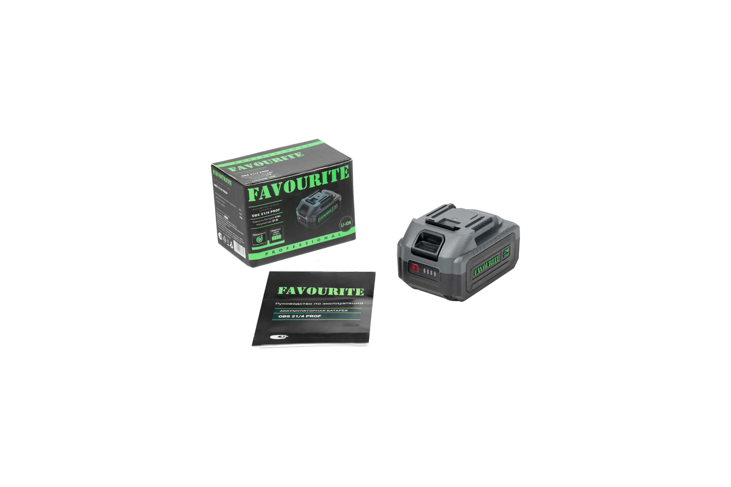 Аккумуляторная батарея FAVOURITE OBS 21/4 PROF Li-ion 552020214