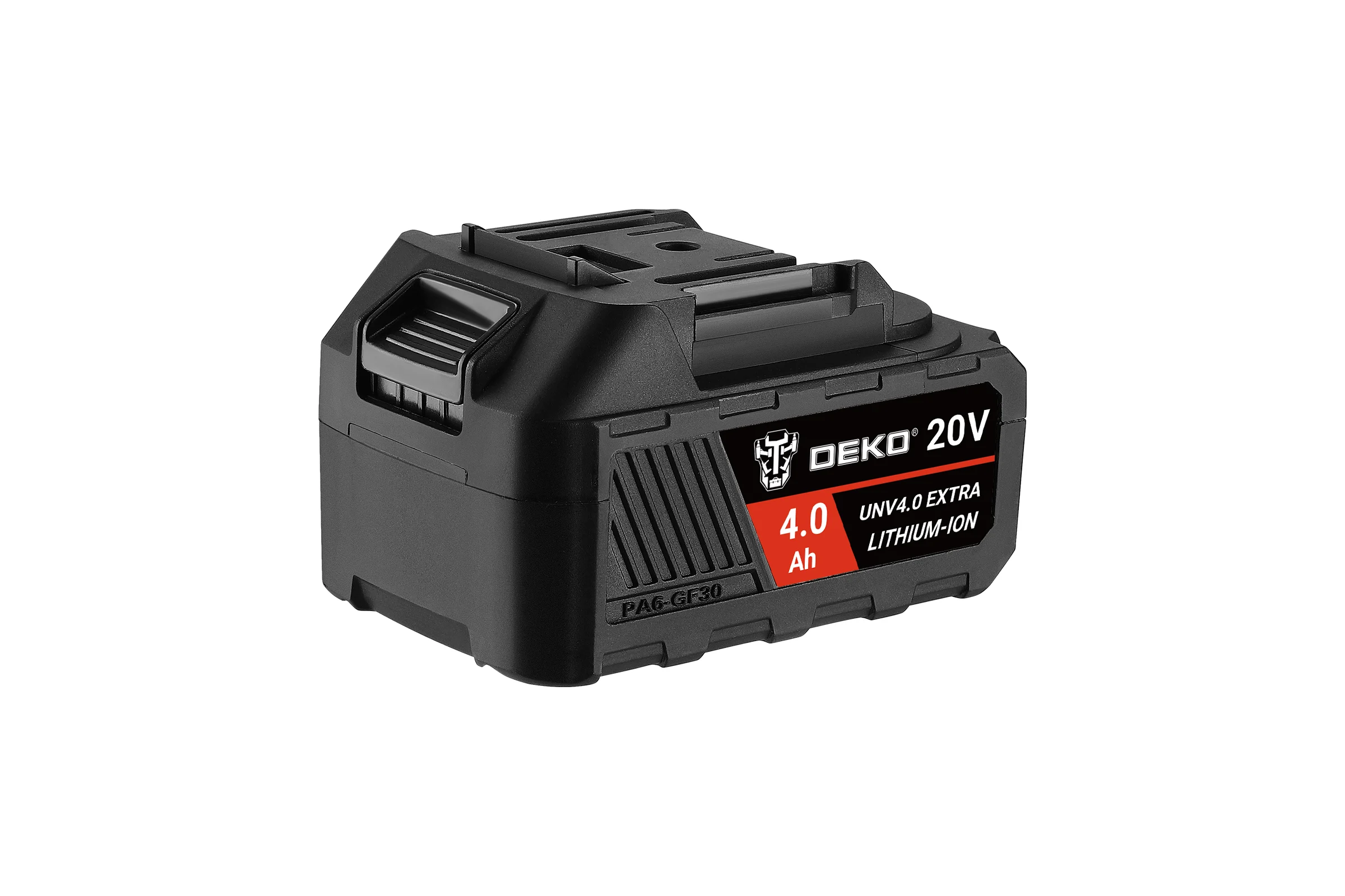 Аккумулятор DEKO UNV4.0 EXTRA, Li-ion, 20В, 4.0А*ч, с повышенной токоотдачей 063-4496