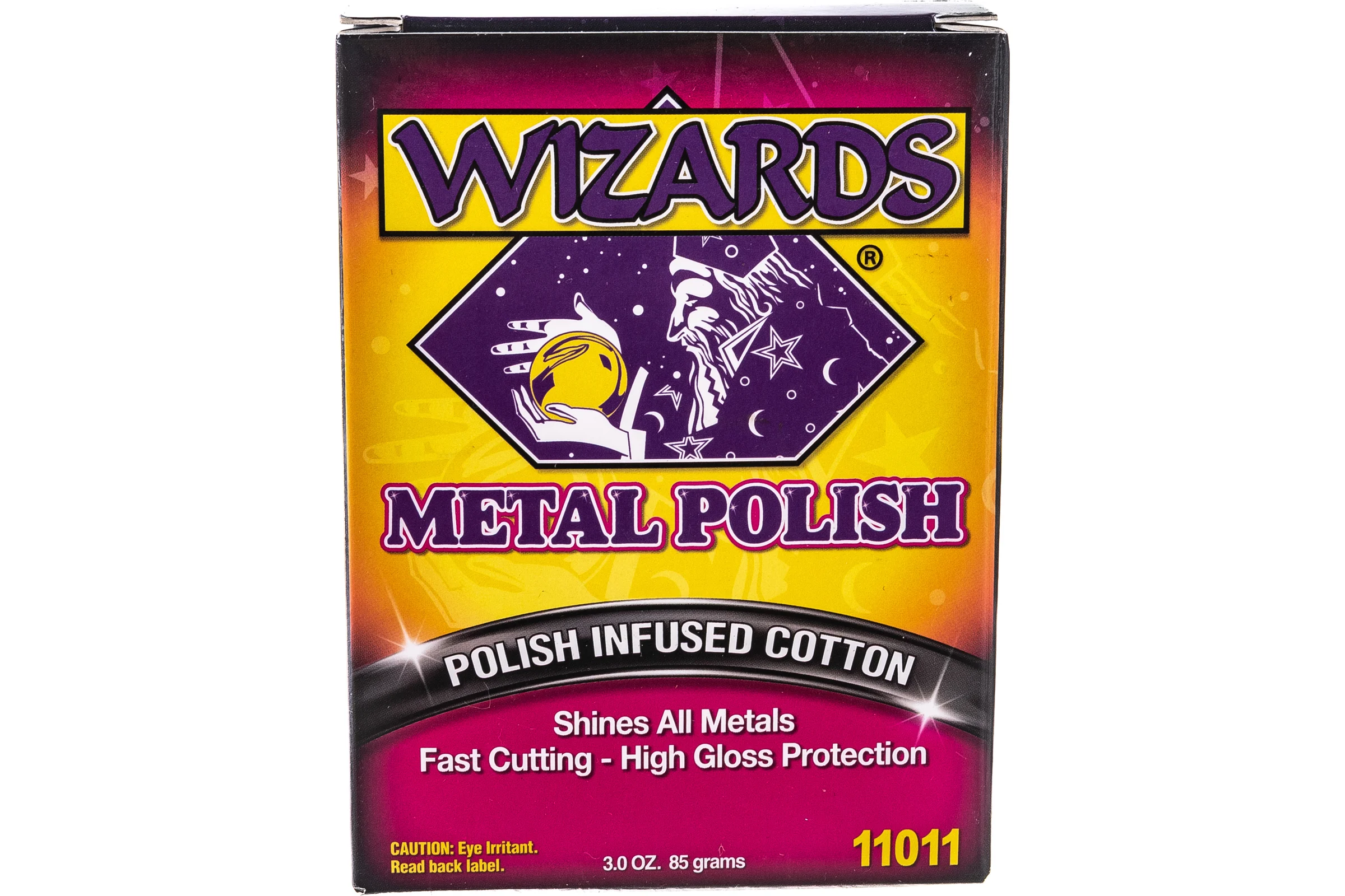 Вата для очистки металла Metal Polish 85 гр WIZARDS 11011