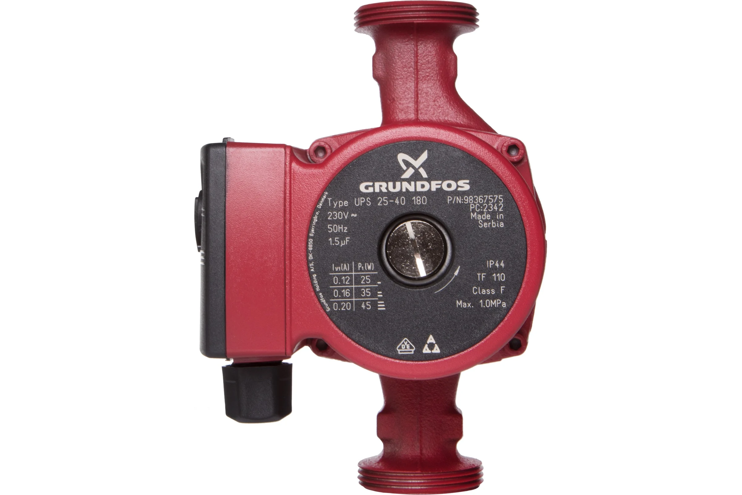 Насос циркуляционный Grundfos  UPS 25-40 EU НС-1595966