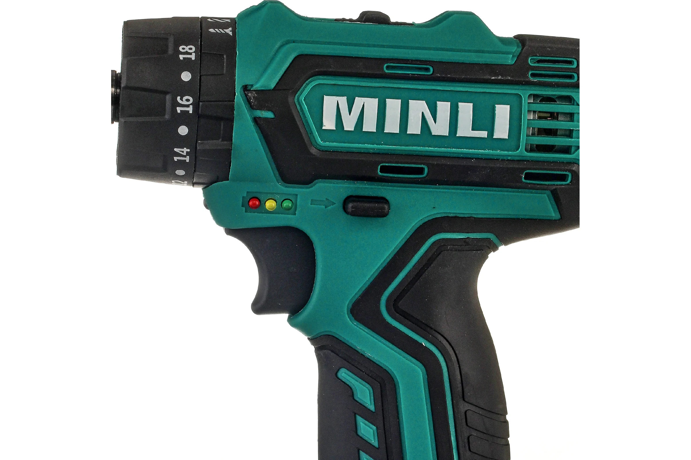 Аккумуляторная дрель-шуруповерт MINLI 10mm 22N.m Li-ion 12Vx2 DC102.3