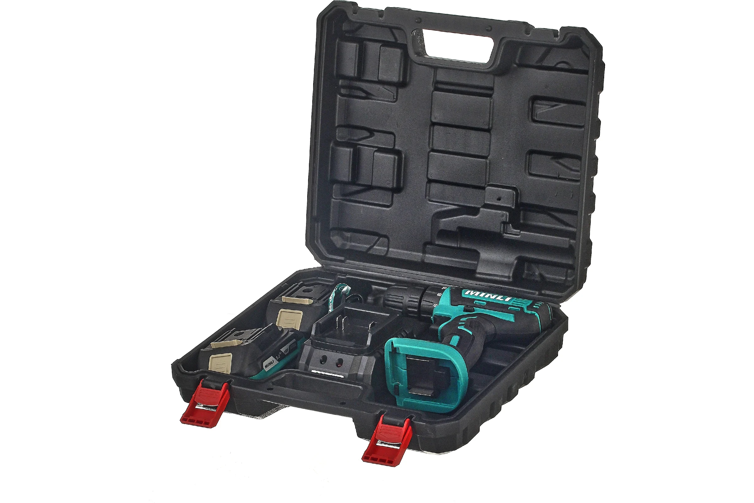 Аккумуляторная дрель-шуруповерт MINLI 10mm 25N.m Li-ion 18Vx2 DC103.2-2.0A