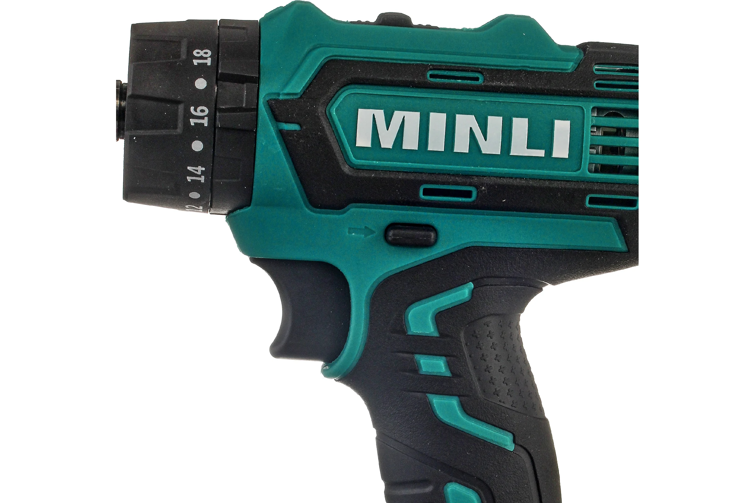 Аккумуляторная ударная дрель-шуруповерт MINLI 10mm 25N.m Li-ion 18Vx2 DC103.3-2.0A
