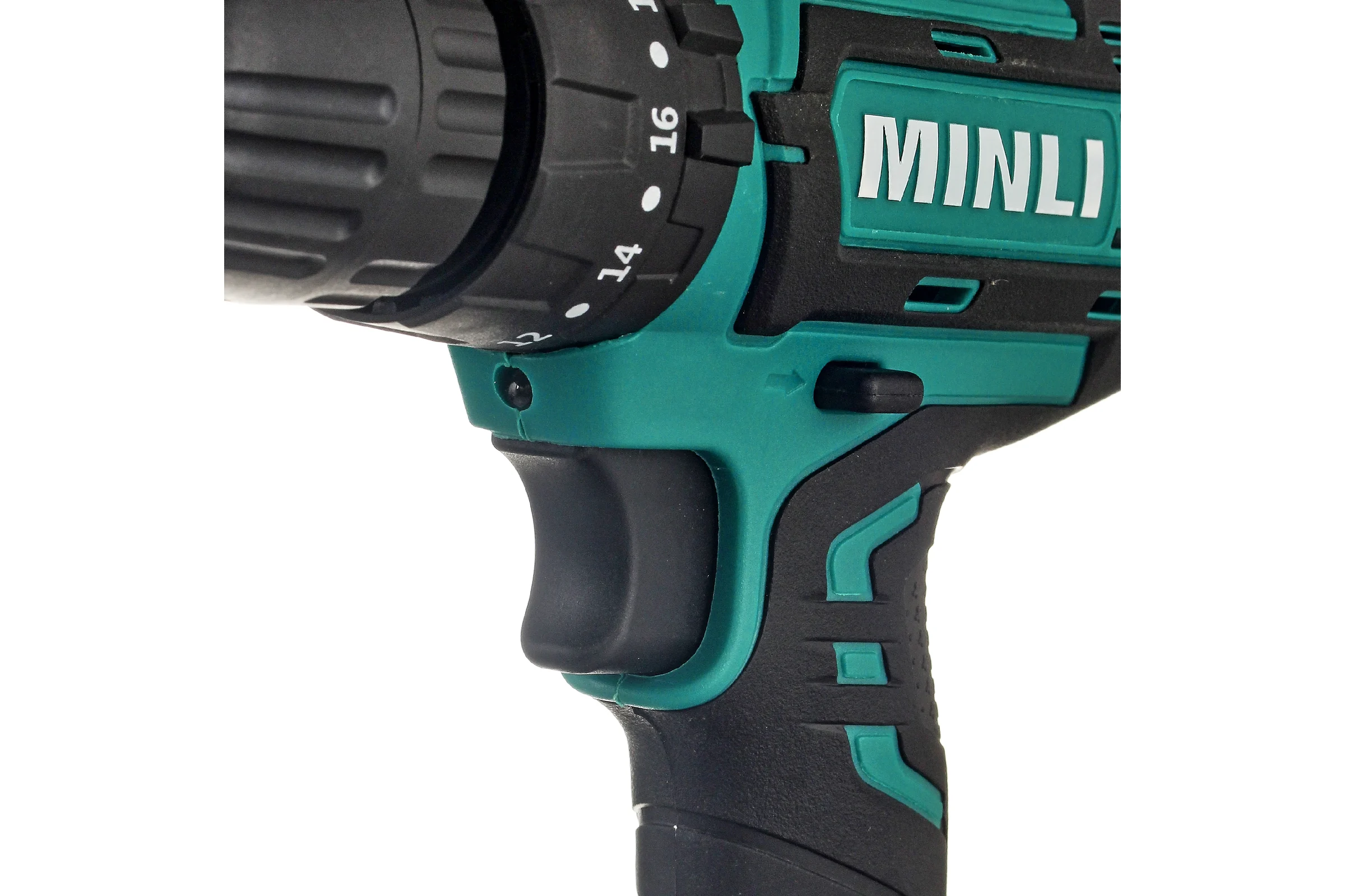 Аккумуляторная ударная дрель-шуруповерт MINLI 10mm 25N.m Li-ion 18Vx2 DC103.3-2.0A