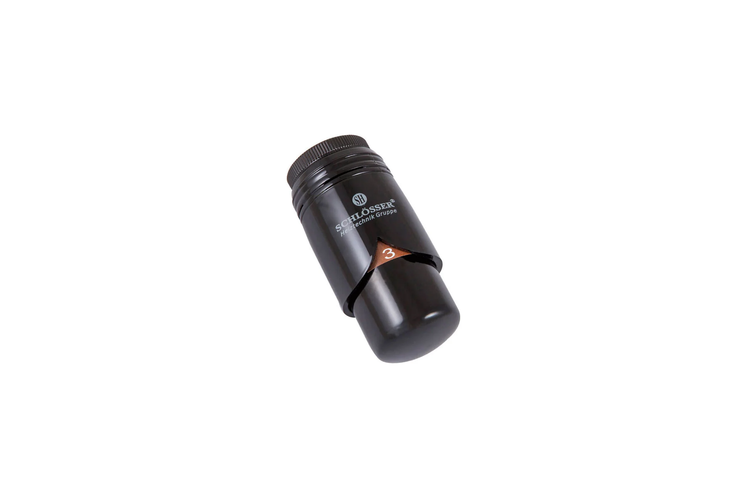 Термостатическая головка SCHLOSSER BRILLANT SH M30x1.5, черный 600200014