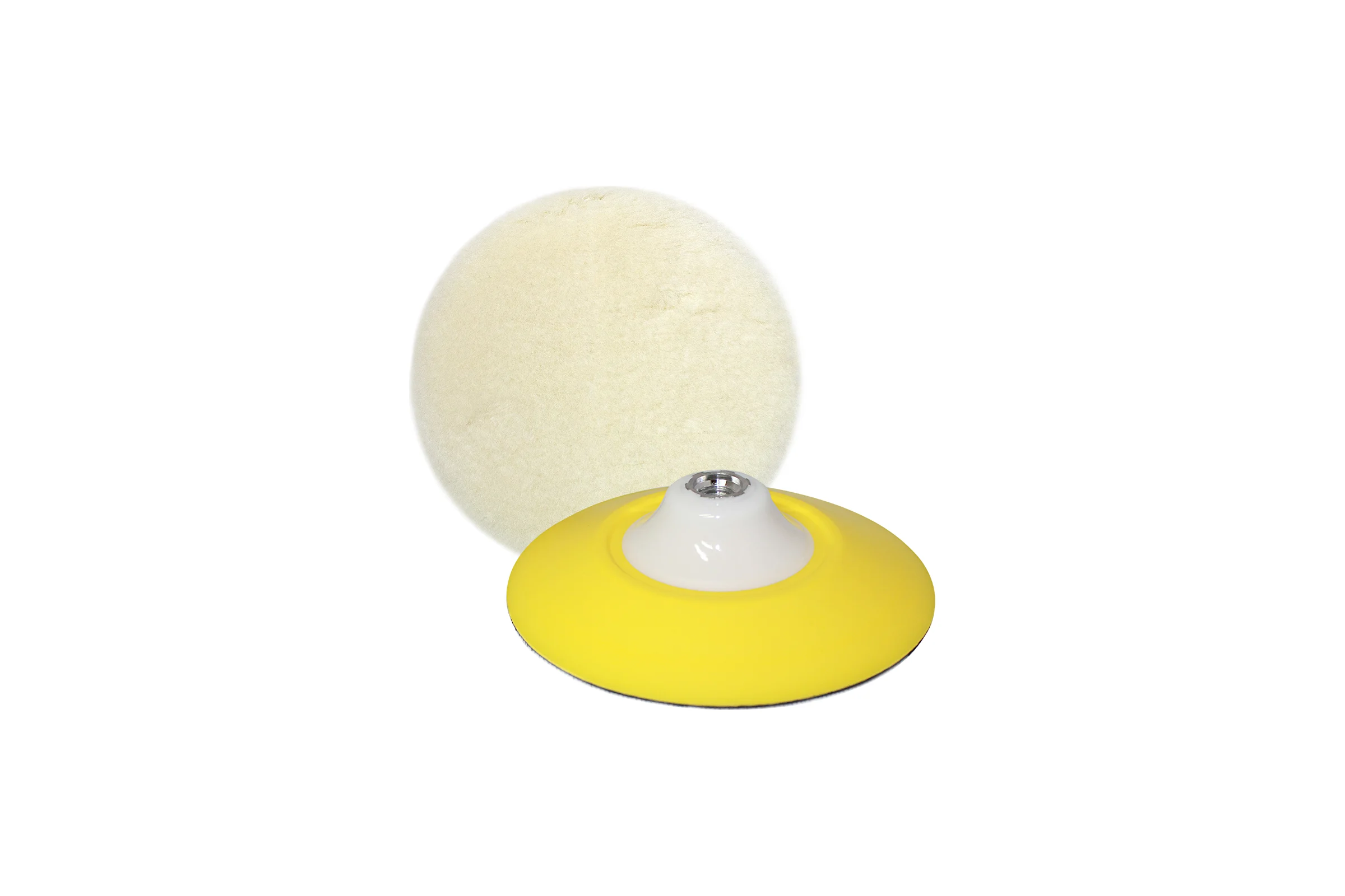 Тарелка для кругов из натуральной шерсти (147 мм; М14) SUNNYPADS 7930091775354