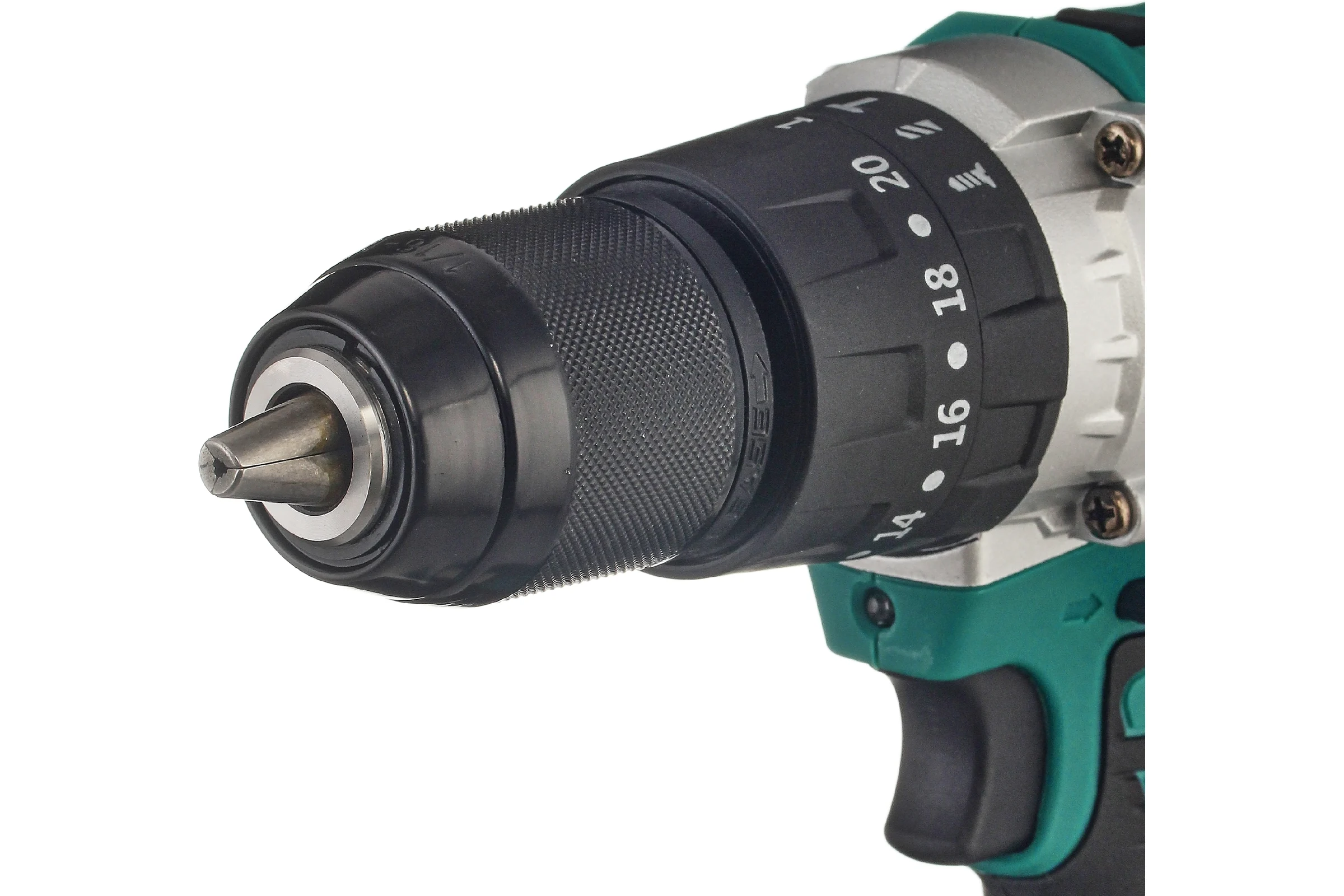 Аккумуляторная бесщеточная ударная дрель-шуруповерт MINLI 13 mm 80N.m Li-ion 18Vx2 DC105-4.0A