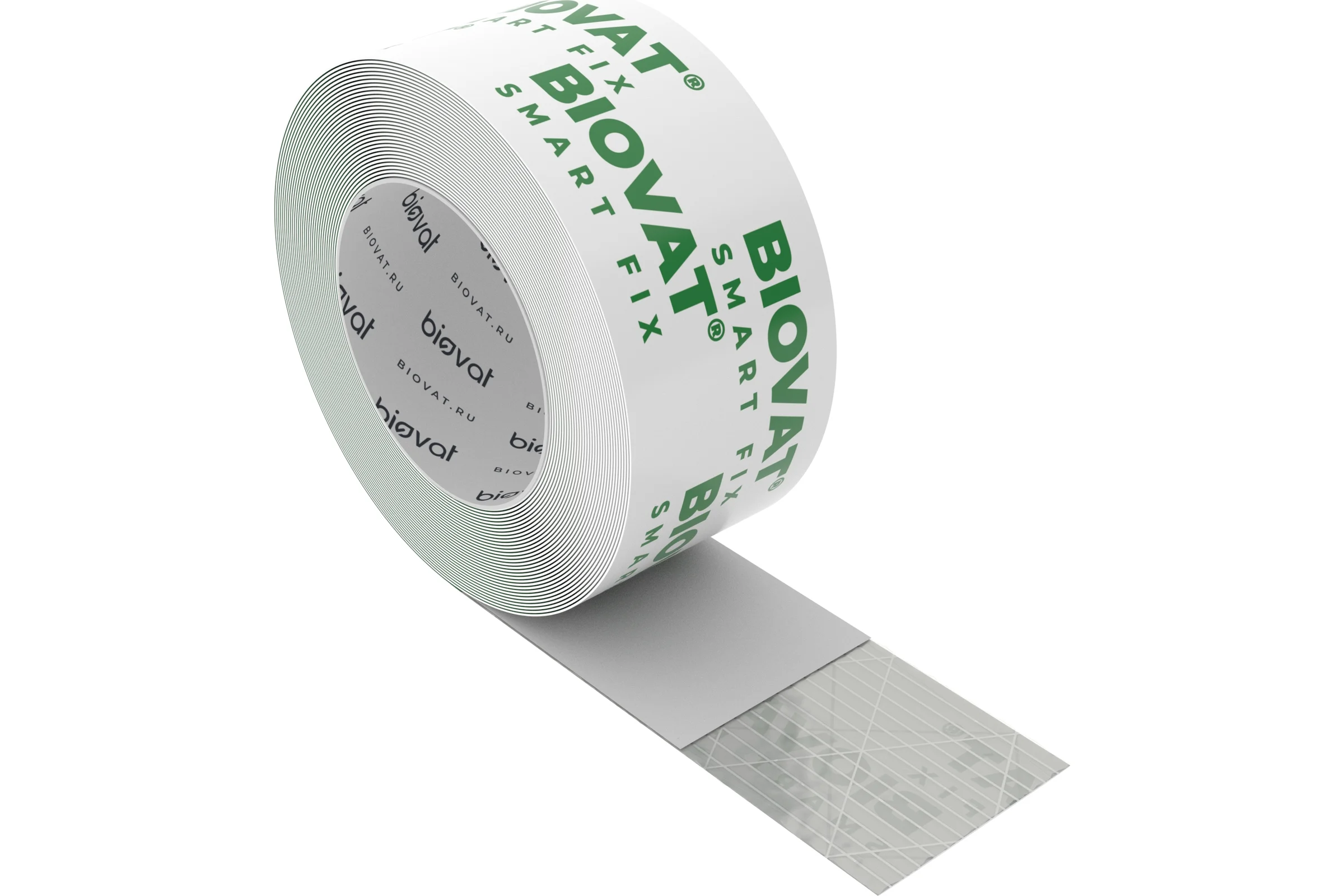 Клейкая армированная лента BIOVAT ® SMART FIX 60 мм х25 м BV010