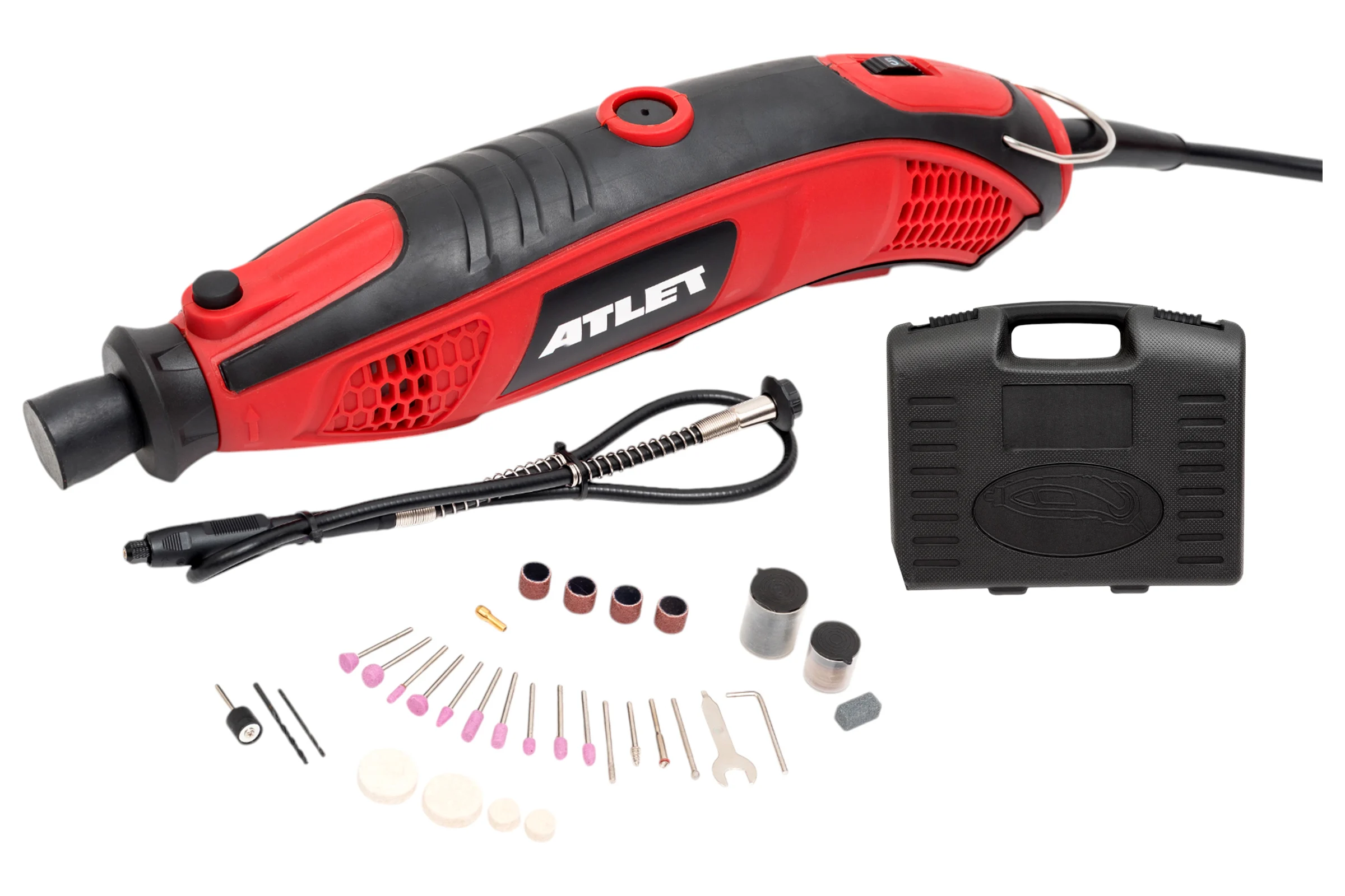 Гравер ATLET PDM170N 86 предметов + кейс