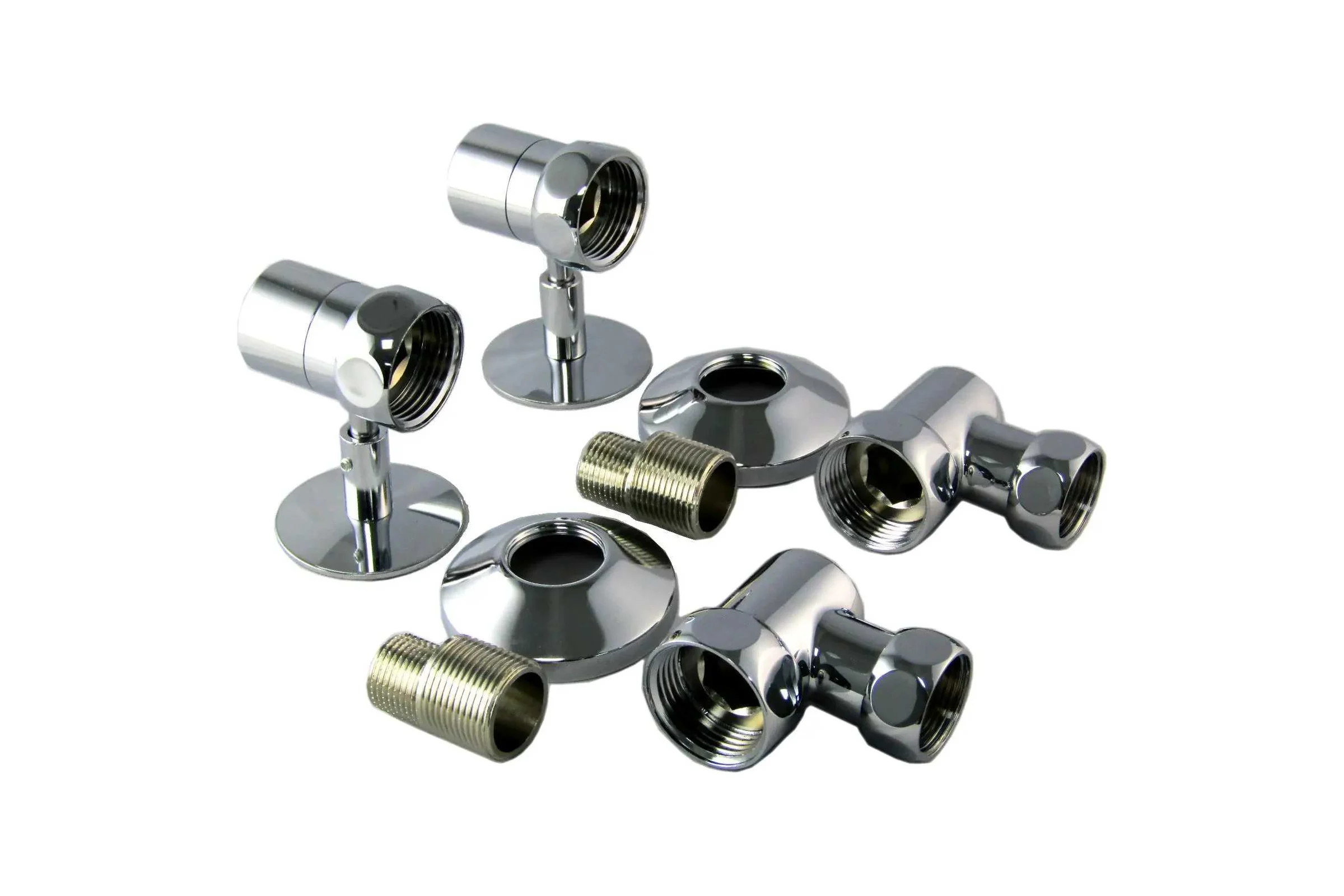 Комплект SMT 1"х3/4" г/г, с отражателем и эксцентриком, хром SMT791SCH100510CN
