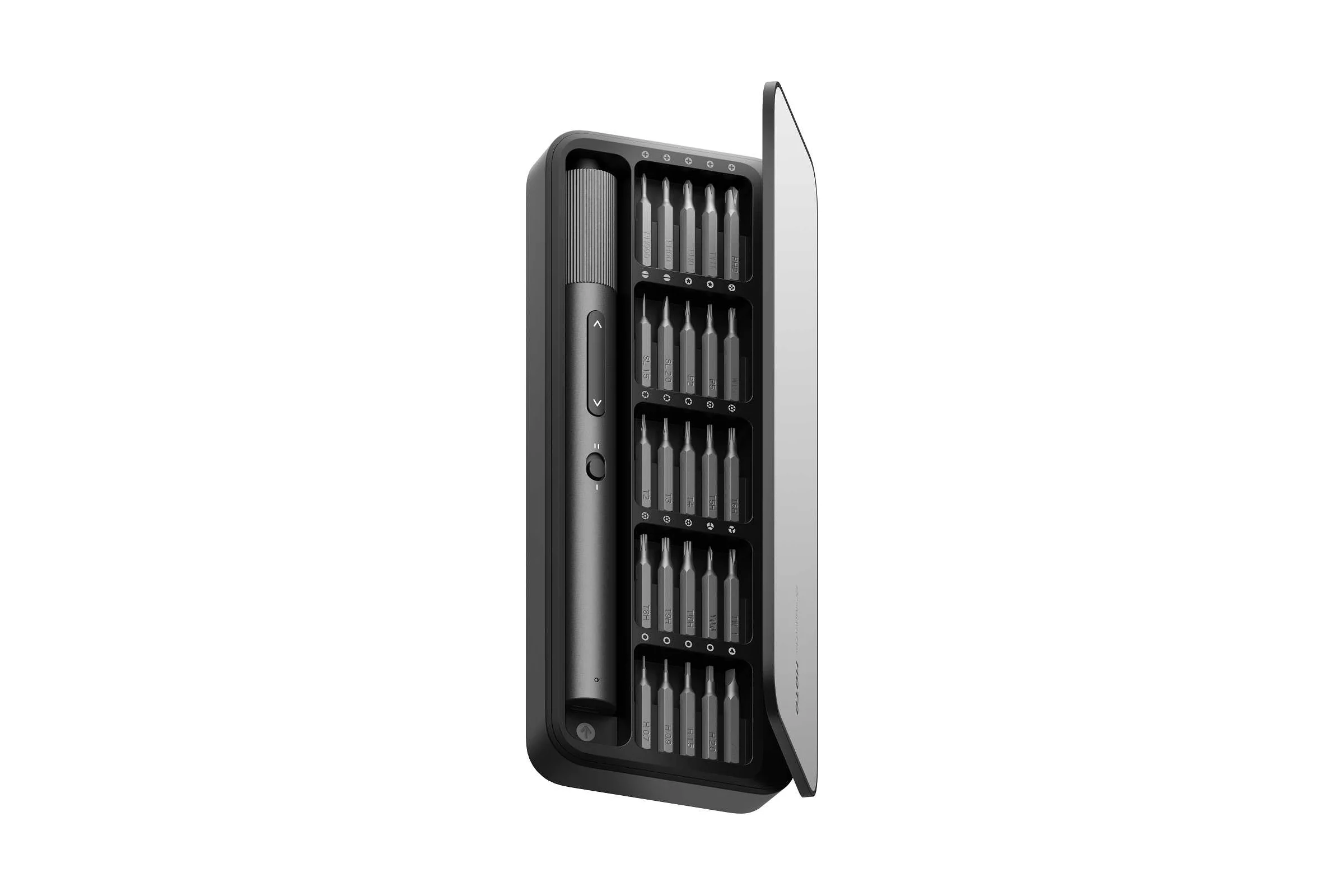 Аккумуляторная отвёртка с набором бит HOTO Precision Screwdriver ADV (серый, QWLSA001) HFE0013GL