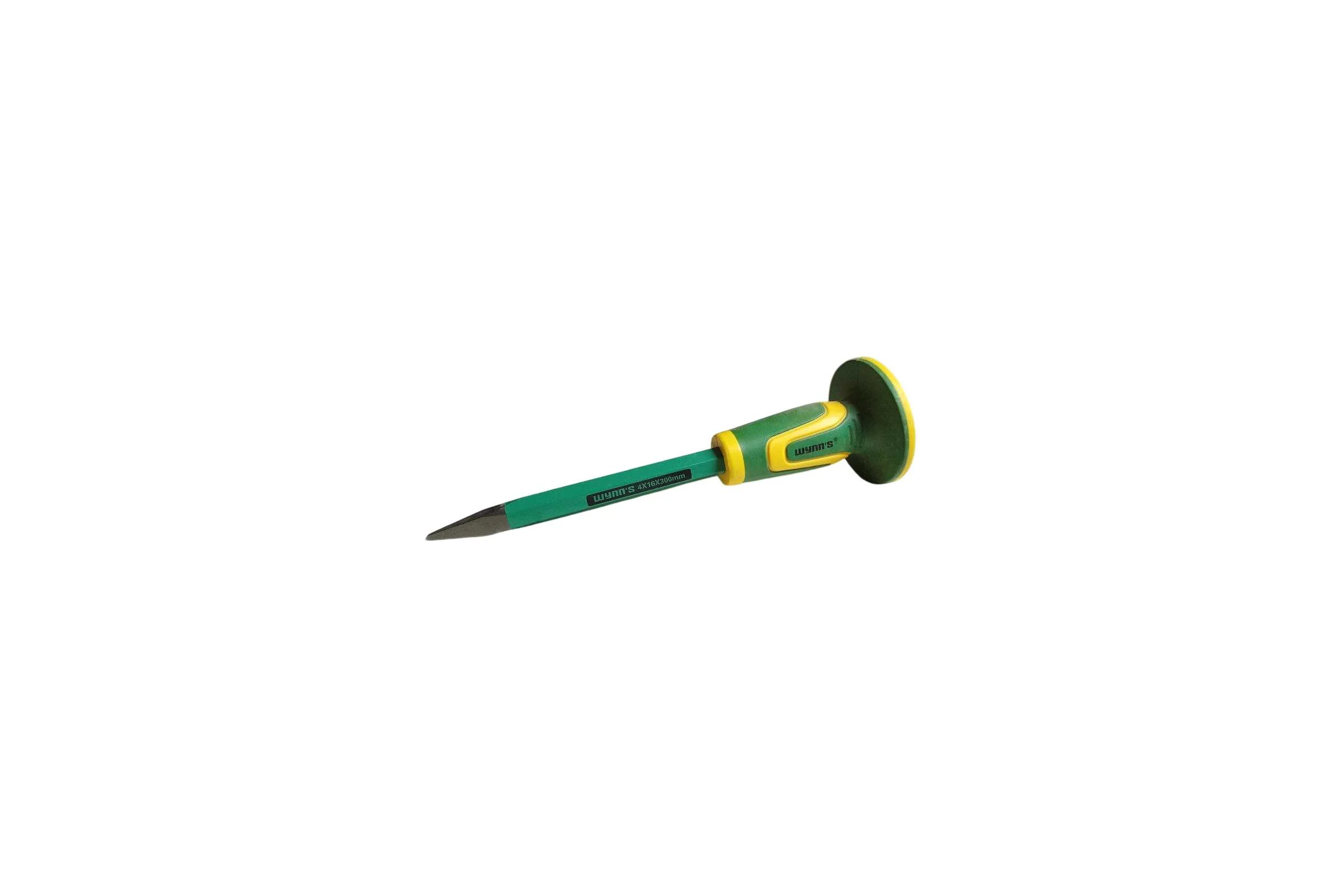 Зубило пикообразное WYNNS 4х16*300мм с протектором W0443B ПО000001279