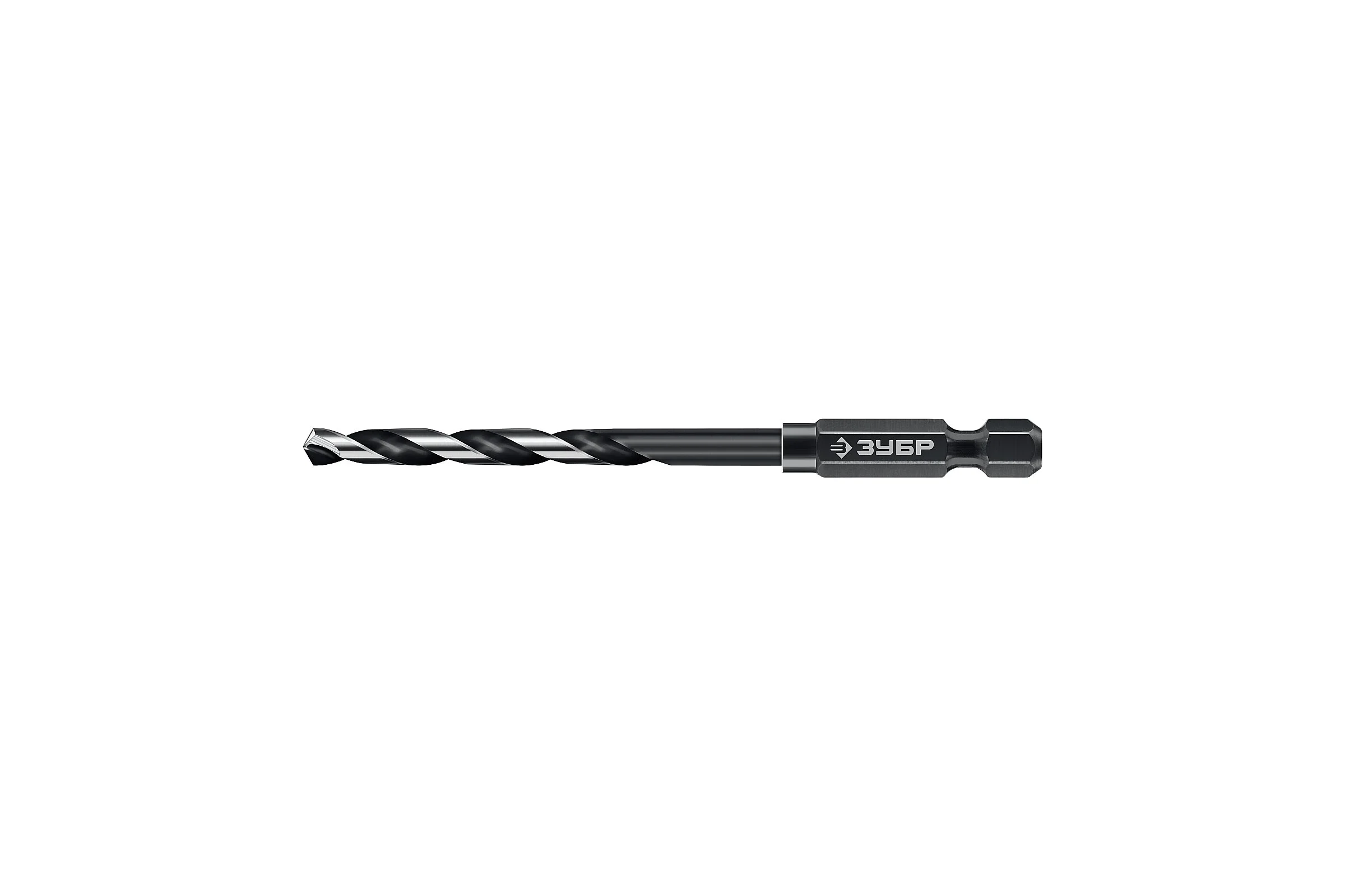 Cверло по металлу для винтовертов и шуруповертов ЗУБР Impact Ready НЕХ-1/4", 4.2x93 мм 29623-4.2_z01