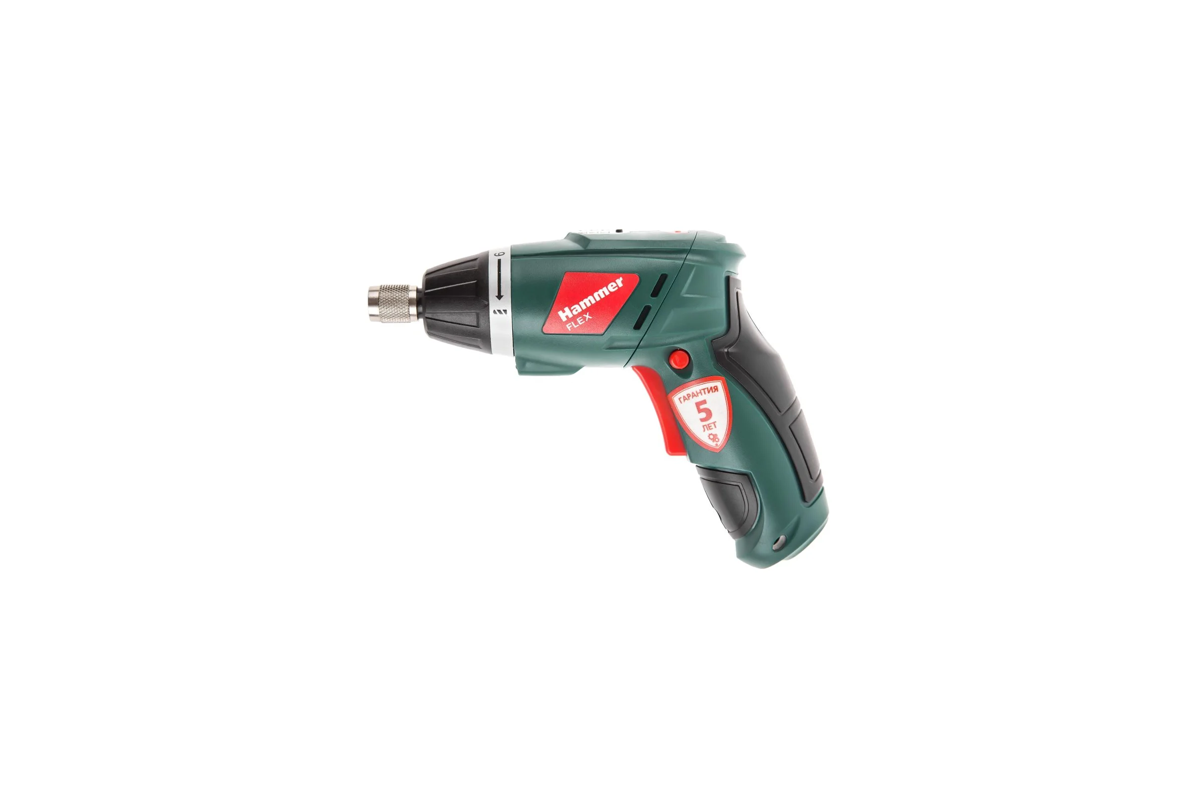 Аккумуляторная отвертка HAMMER Flex ACD3.6Li USB с набором бит 545454