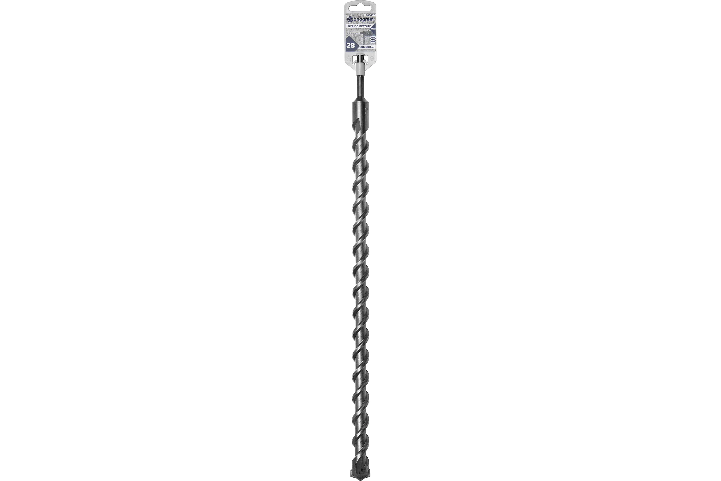 Бур по бетону Basis (28x550х600 мм; SDS-plus) Monogram 088-192