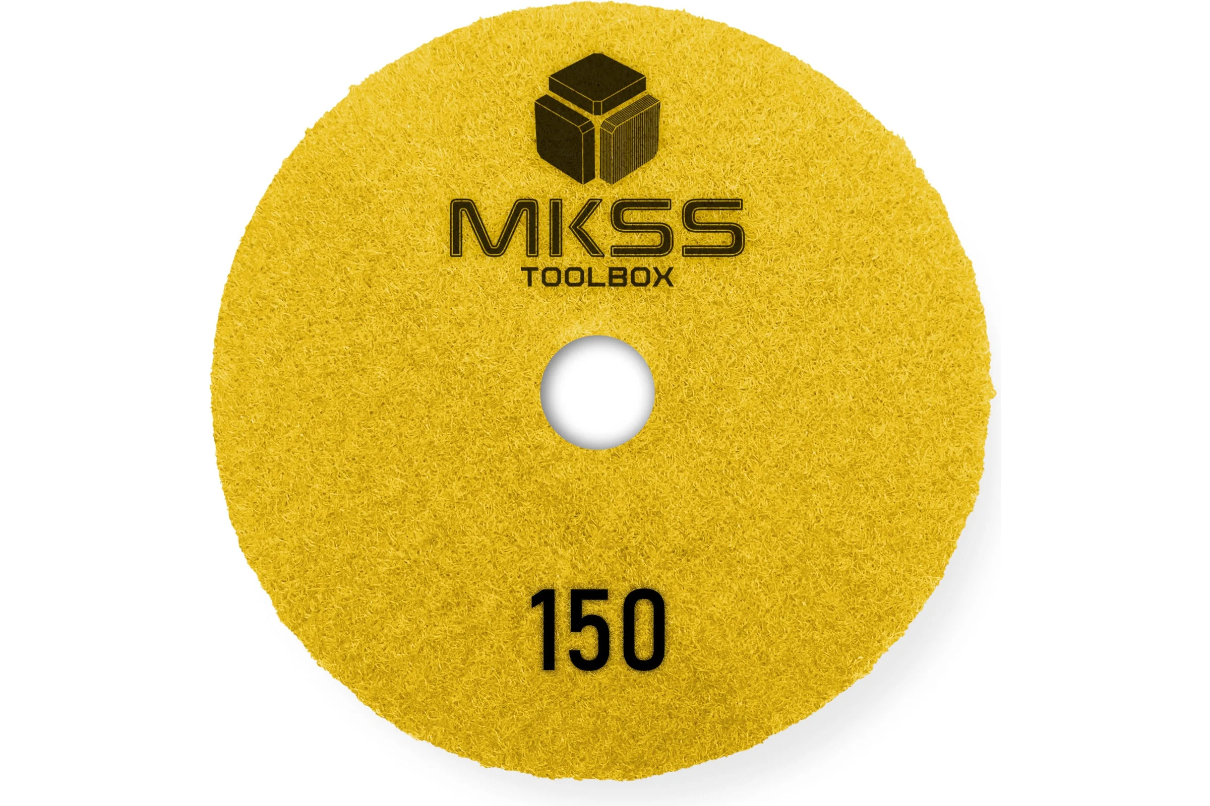 Алмазный гибкий шлифовальный круг MKSS Toolbox MK2604 АГШК Ø100 Р150 для мокрой шлифовки MKSS MK26040150