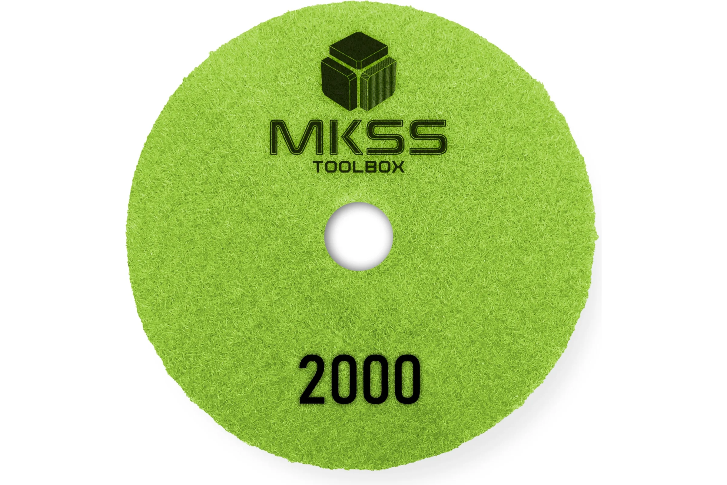 Алмазный гибкий шлифовальный круг MKSS Toolbox MK2604 АГШК Ø100 Р2000 для мокрой полировки MKSS MK26042000