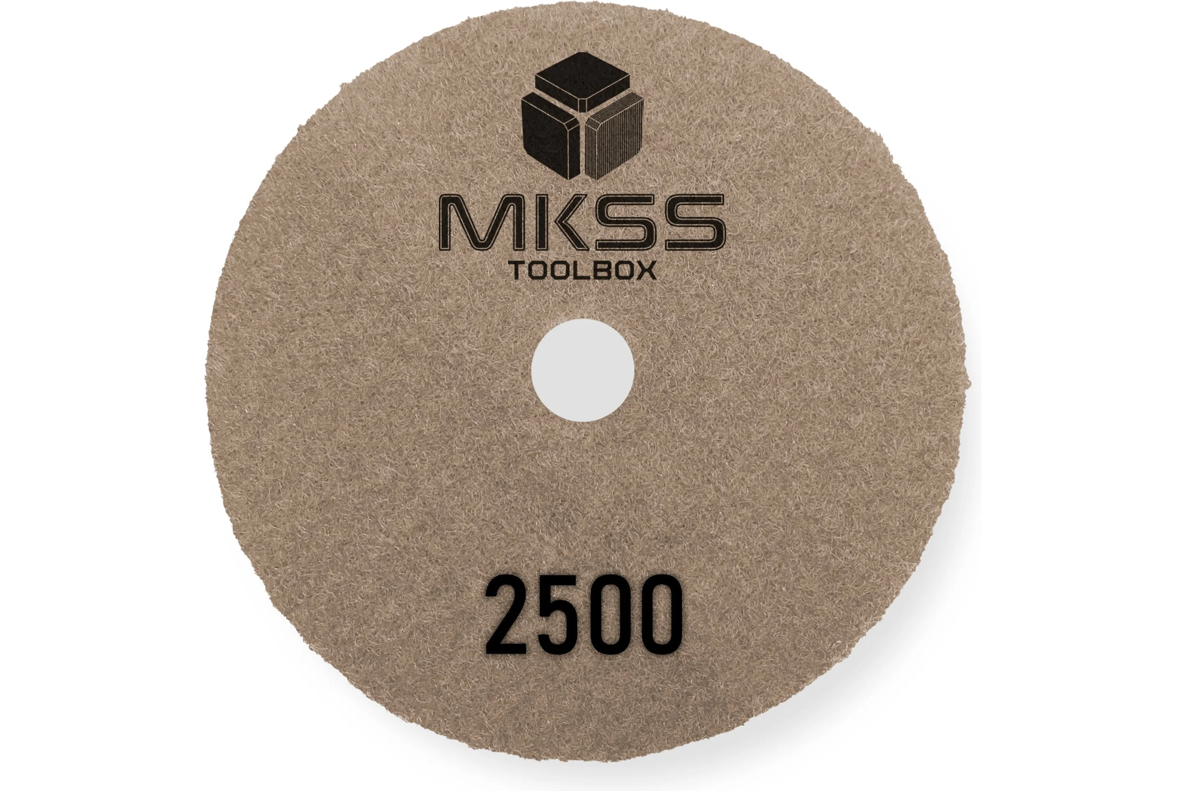 Алмазный гибкий шлифовальный круг MKSS Toolbox MK2606 АГШК Ø100 Р2500 для сухой полировки MKSS MK26062500