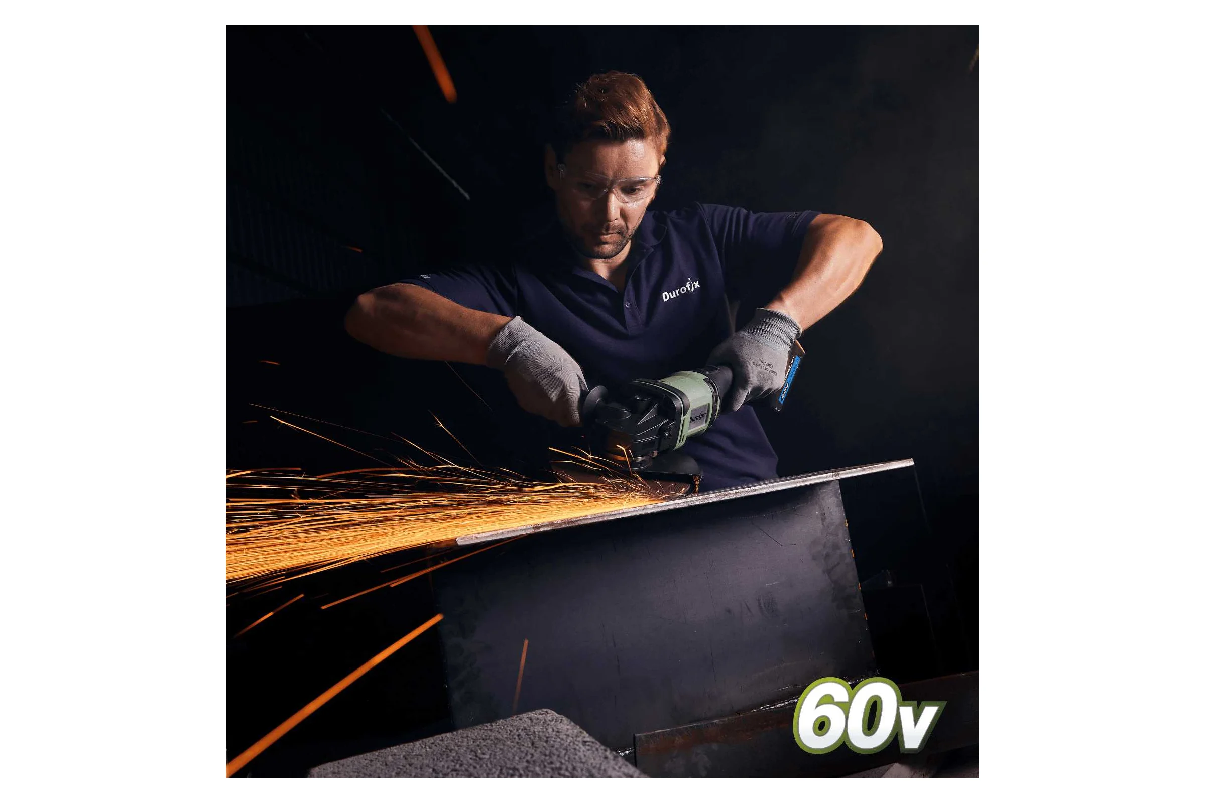 Аккумуляторная угловая шлифовальная машина Durofix 60V RG6020-180 RG6020-180-PM