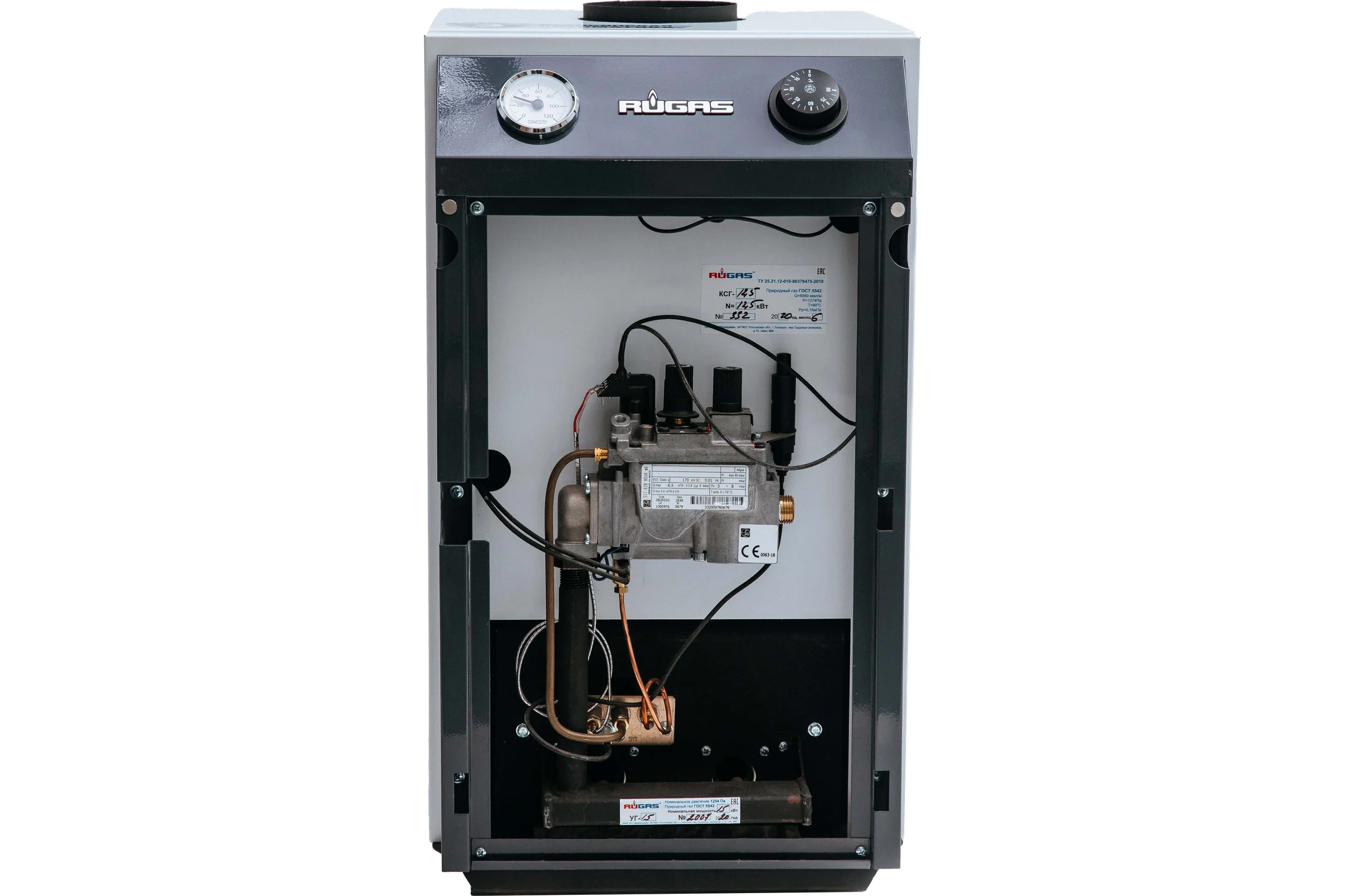 Газовый стальной котел RUGAS КСГ-20 с УГ-23 820 NOVA SIT 0000011040