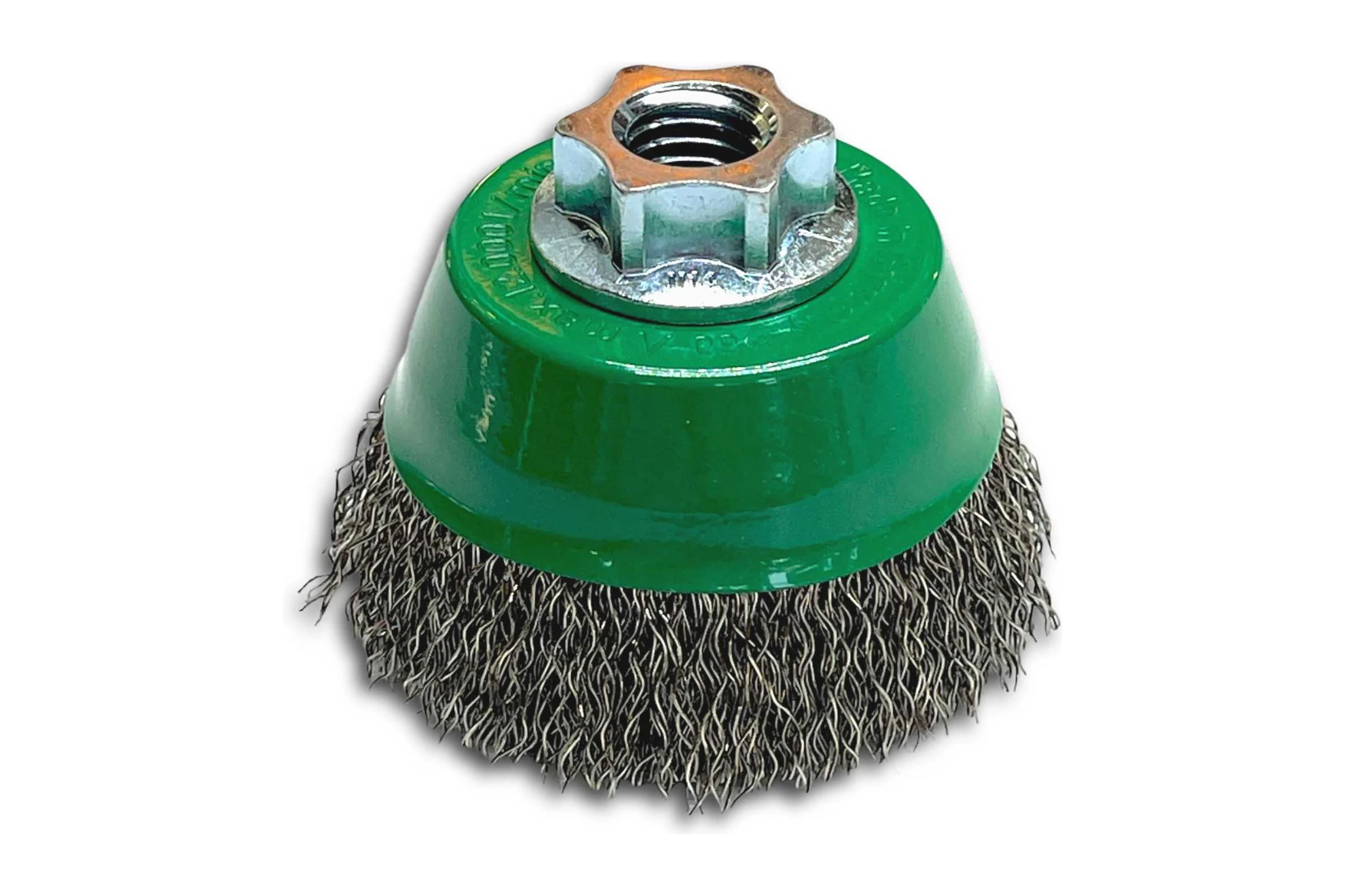 Щетка чашка гофрированная Lessmann Д65 М14 0,3мм, нерж 421367