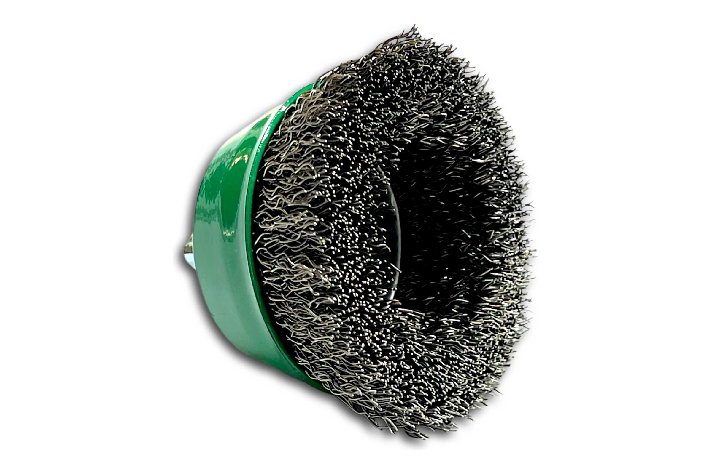 Щетка чашка гофрированная Lessmann Д65 М14 0,3мм, нерж 421367