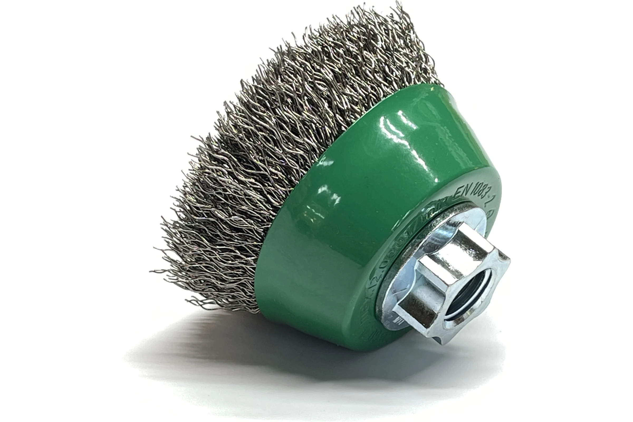 Щетка чашка гофрированная Lessmann Д65 М14 0,3мм, нерж 421367