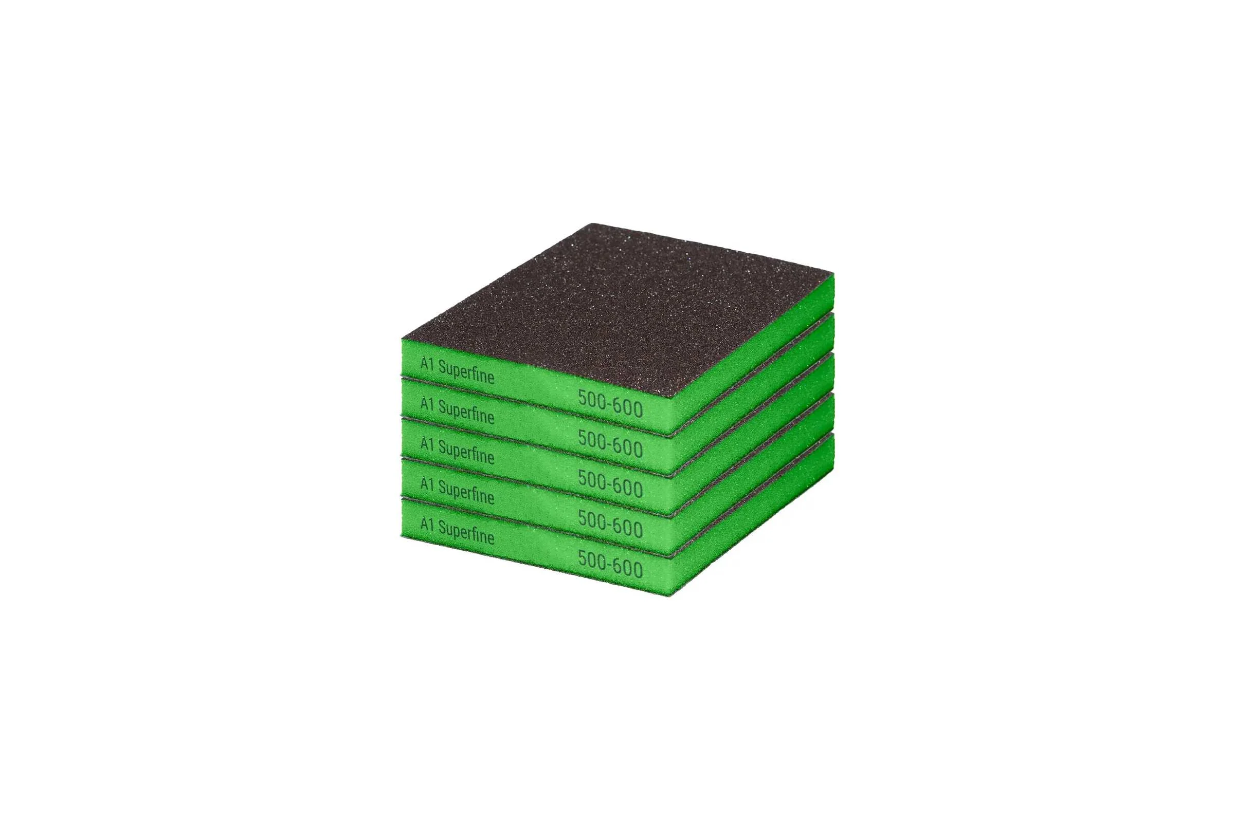 Губка двухсторонняя A1 Superfine green 5 шт 220S500600-5