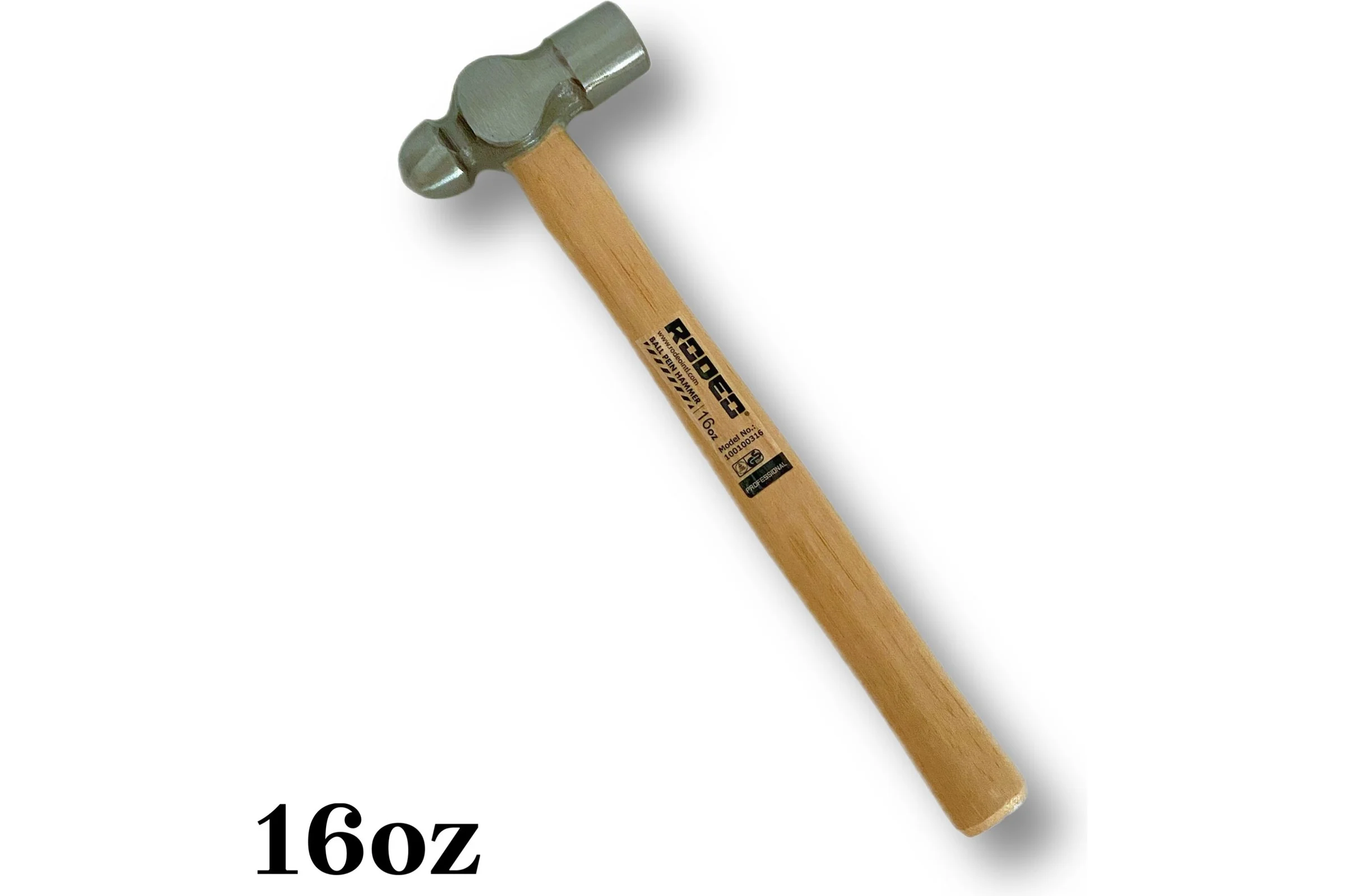 Молоток с шариковой головкой RODEO 16oZ 100100316