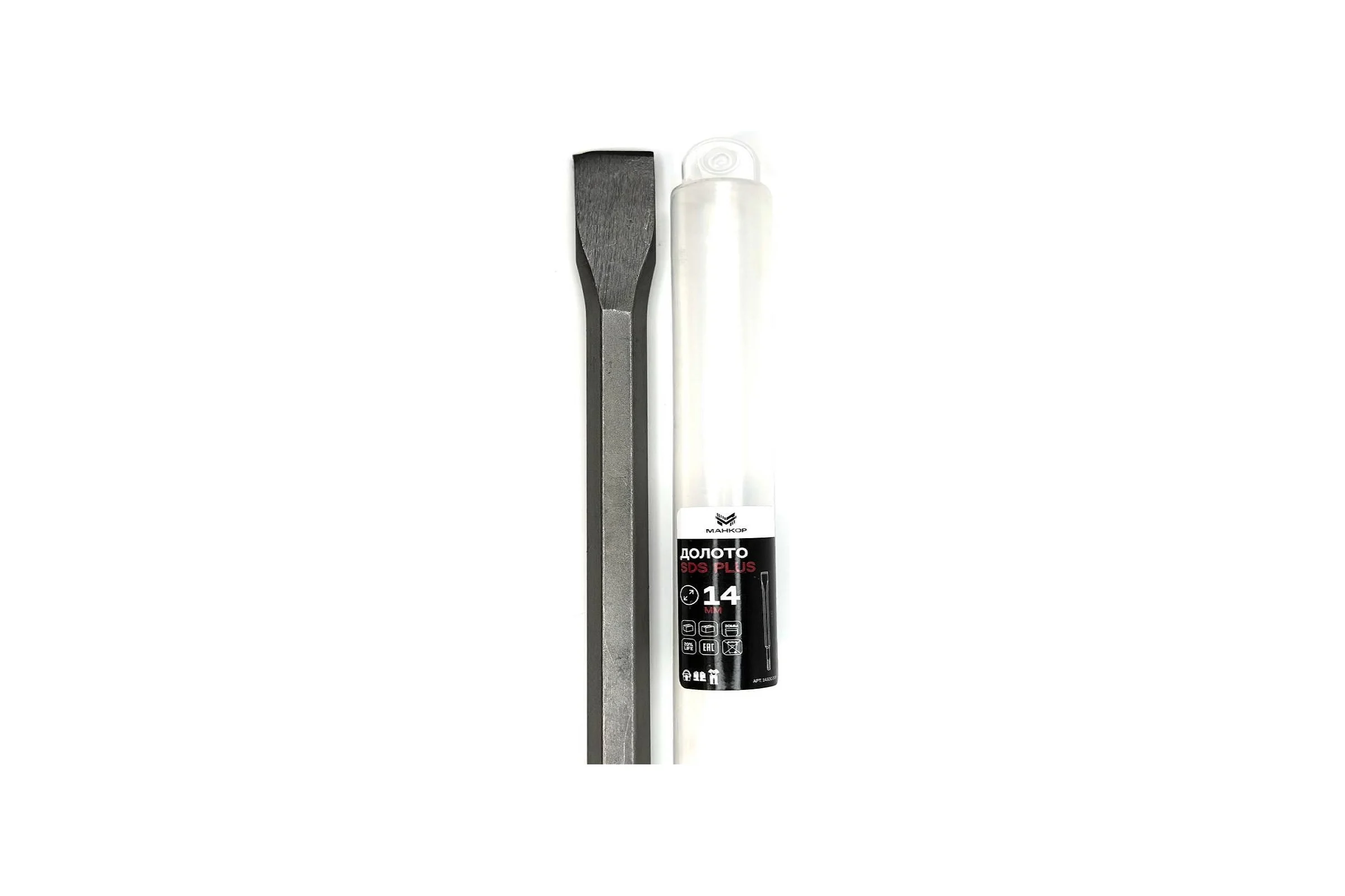 Долото МАНКОР 14x250x20мм SDS-plus 14.250.20.Р
