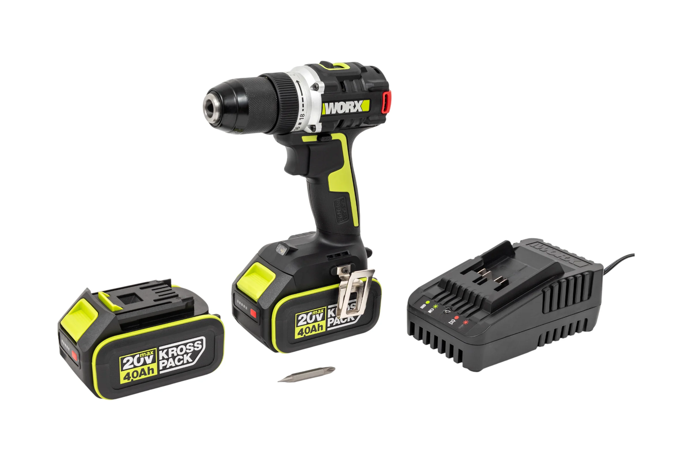 Аккумуляторная дрель-шуруповерт WORX Professional WU182X.2