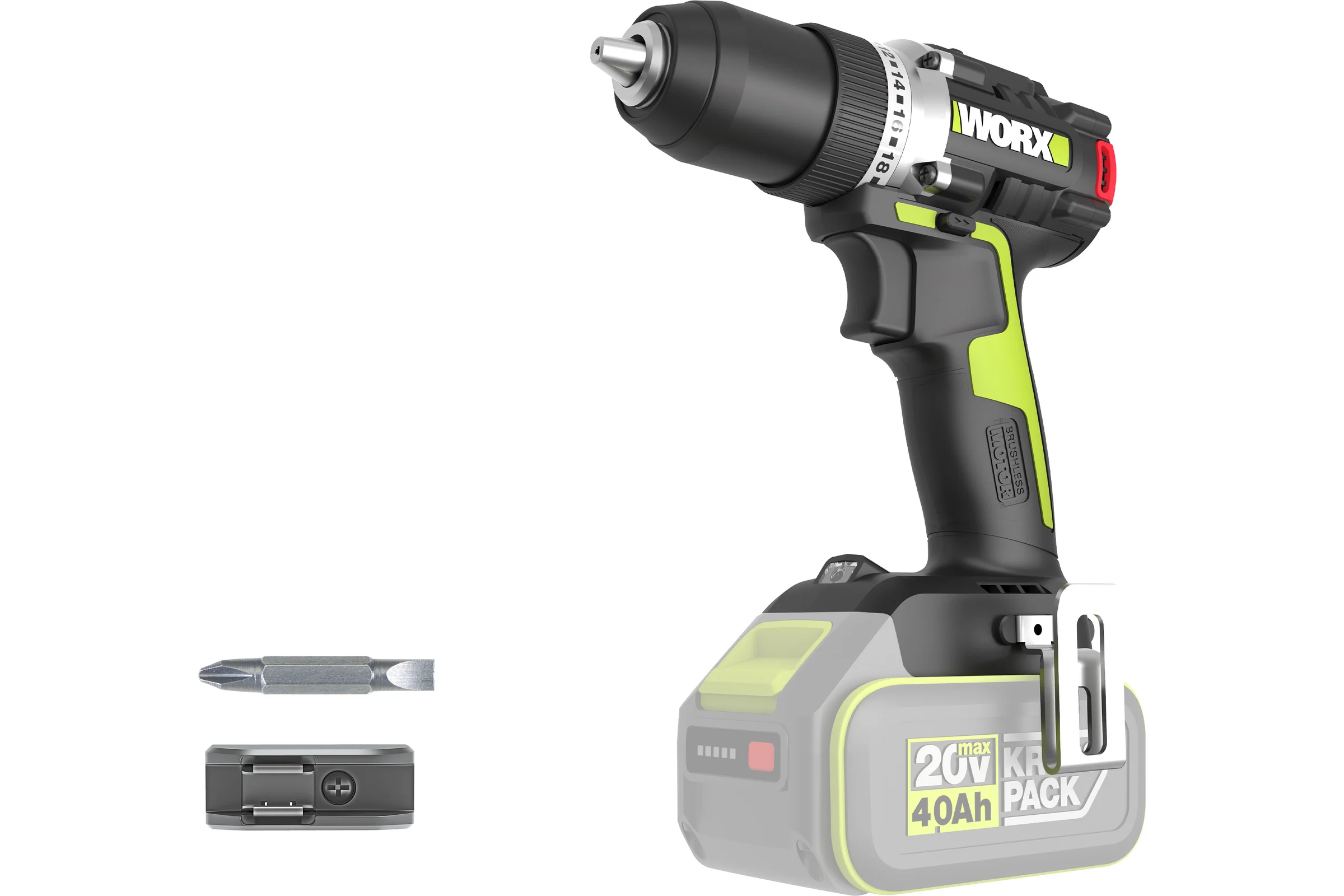 Аккумуляторная дрель-шуруповерт WORX Professional WU182X.9