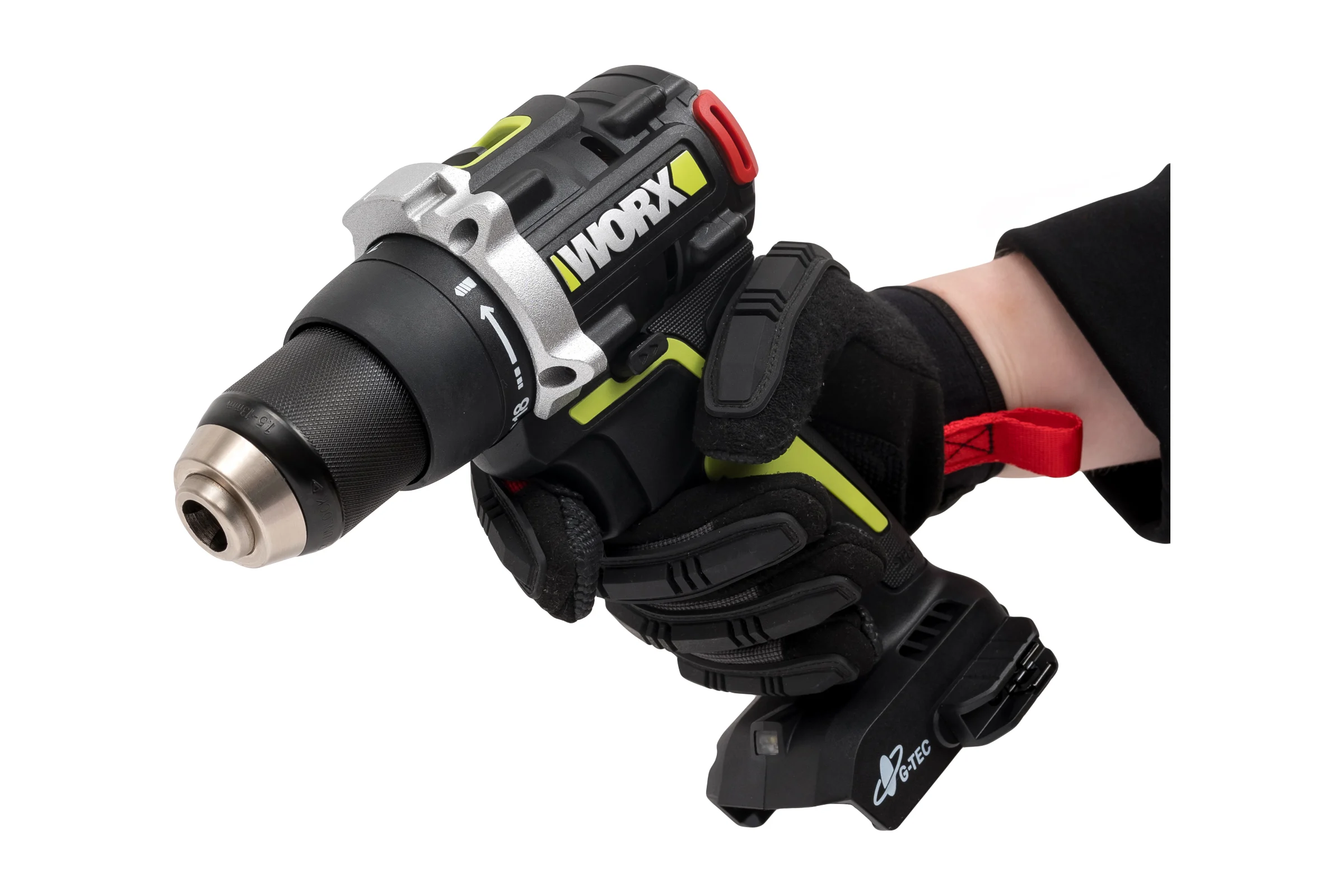 Аккумуляторная дрель-шуруповерт WORX Professional WU193.91
