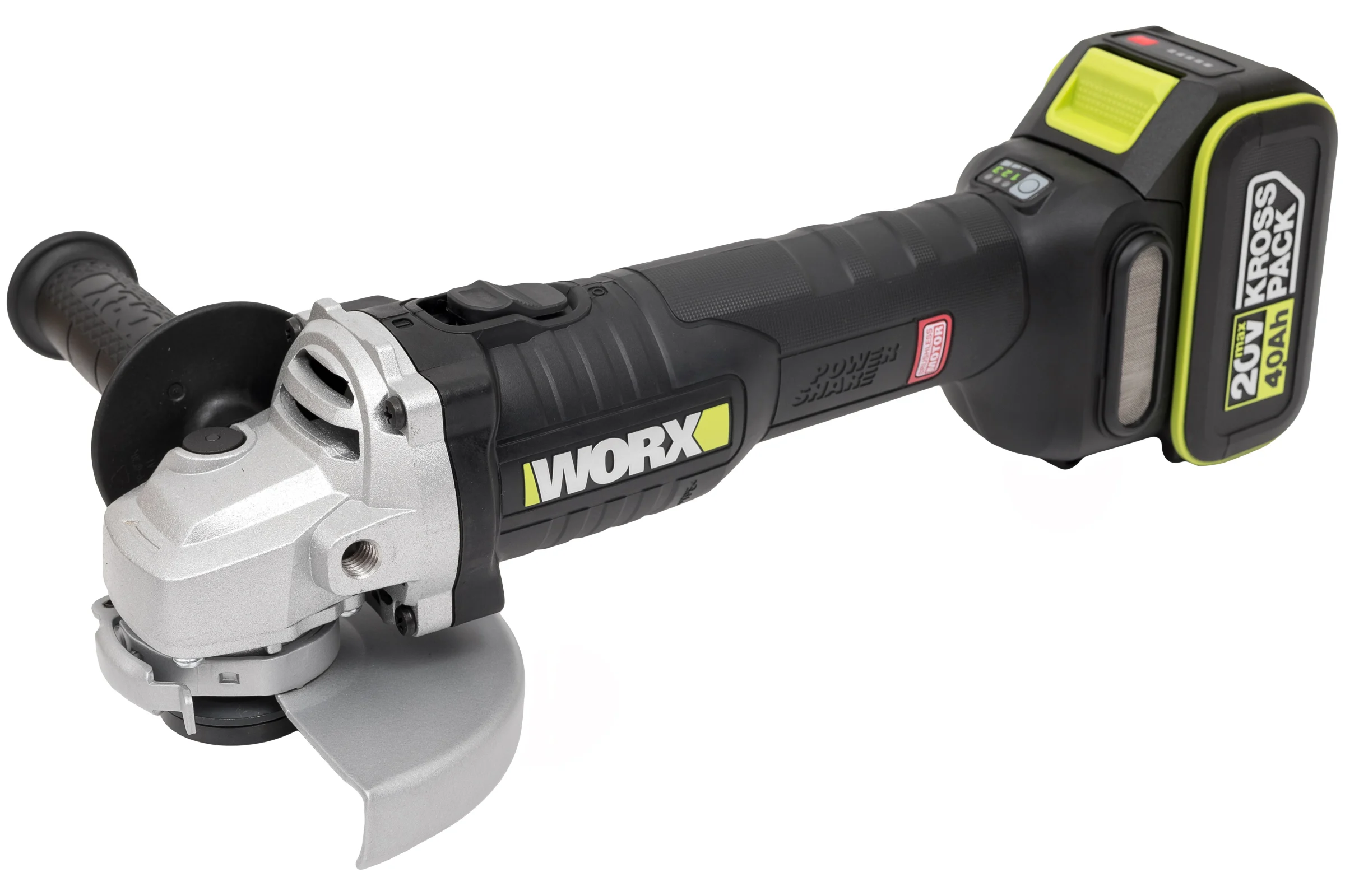 Аккумуляторная угловая шлифмашина WORX Professional WU809.3