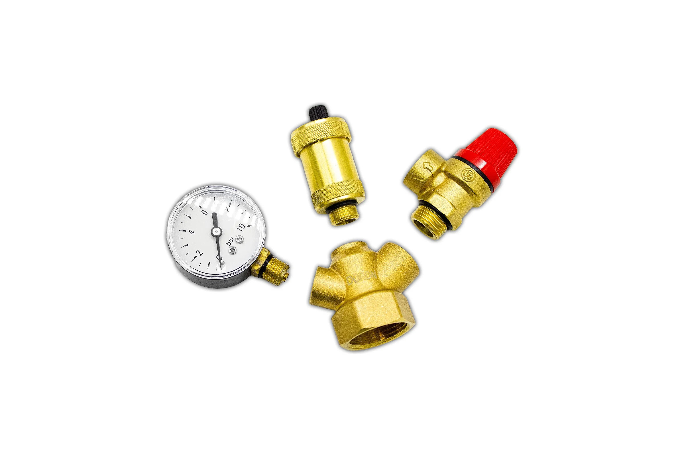Группа безопасности для котла Doron 1", 1.5 бар, МИНИ 016199