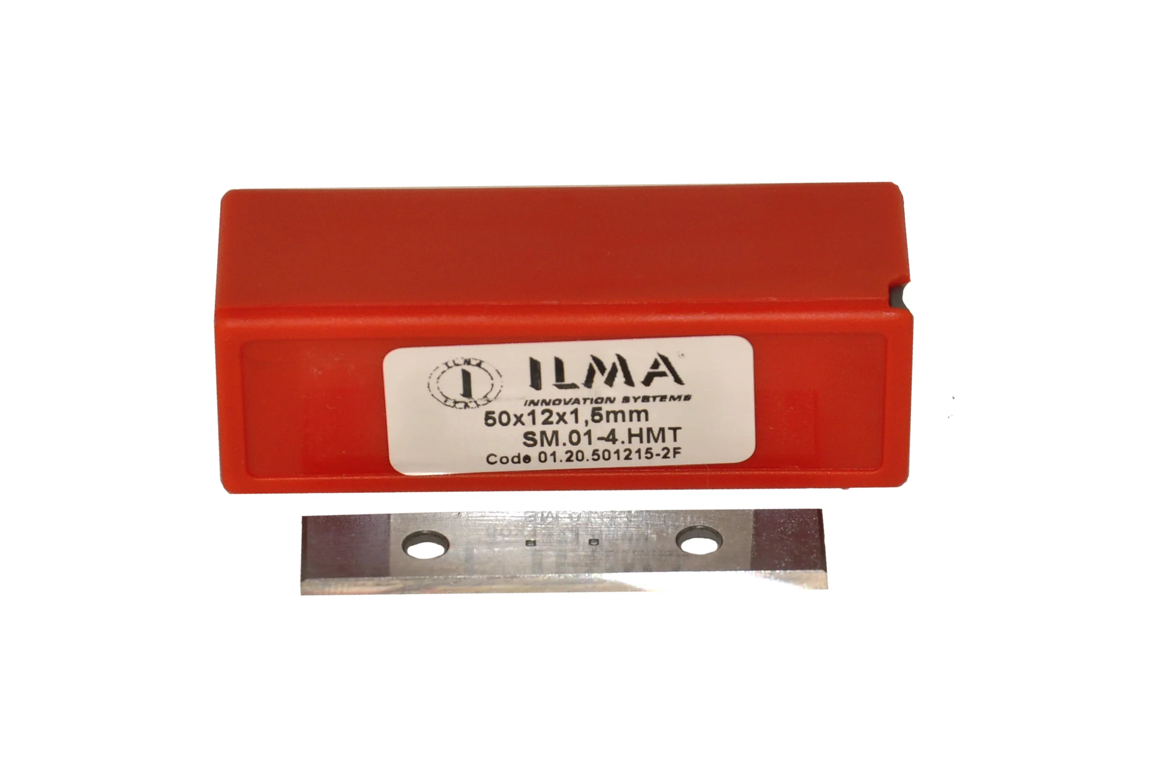 Нож сменный твердосплавный ILMA 50x12x1,5 стандарт HW 35º Z=2 NR 01.40.501215-2F