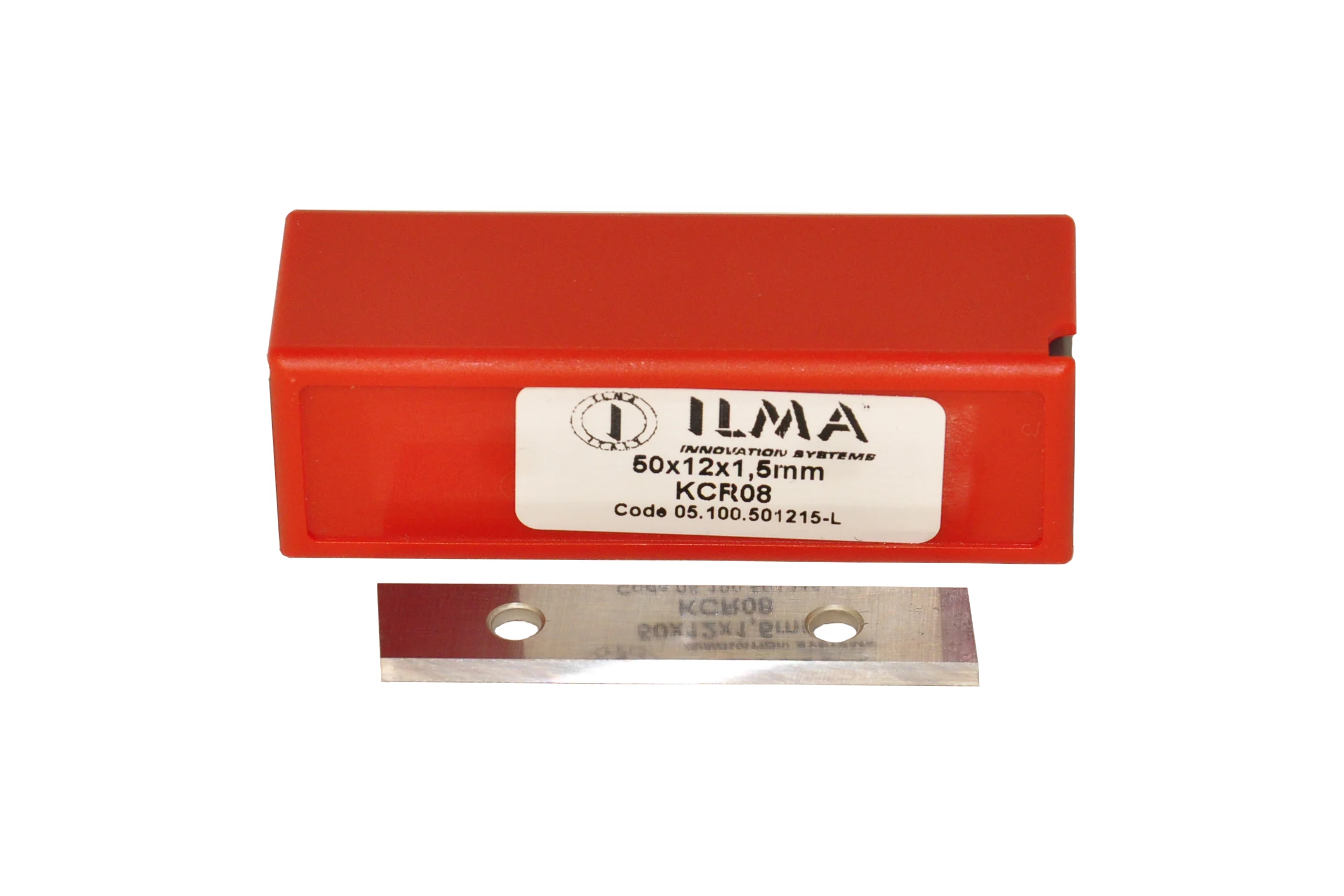 Нож сменный твердосплавный ILMA 50x12x1,5 со скосом LH, 35º, Z=4 UMG04 05.100.501215-L.Z4
