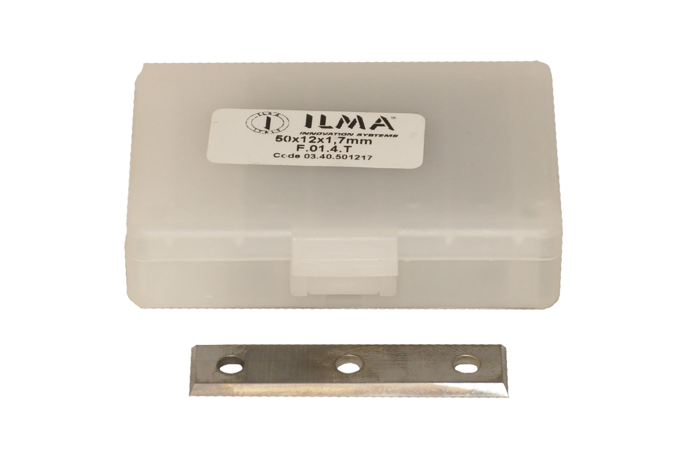 Нож сменный твердосплавный ILMA 50x12x1,7 поворотный HW Z=4 NR 03.04.501217