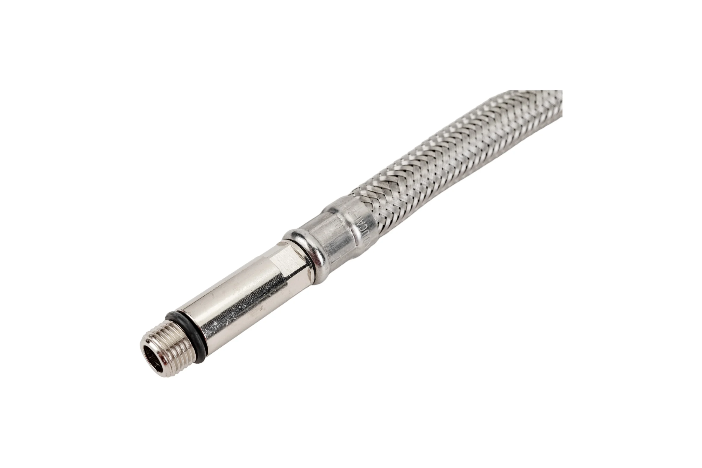 Гибкая подводка для смесителя Tucai в стальной оплетке 1/2-M10x1 L37, 500 мм 00062644