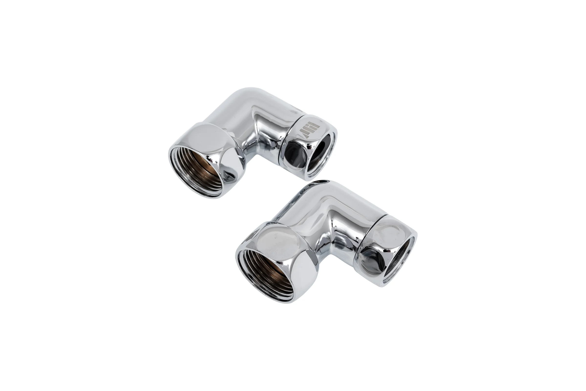 Соединение угловое для полотенцесушителя Millennium 3/4" х 1/2" внутренняя резьба- внутренняя резьбя (пара) SPUF3412