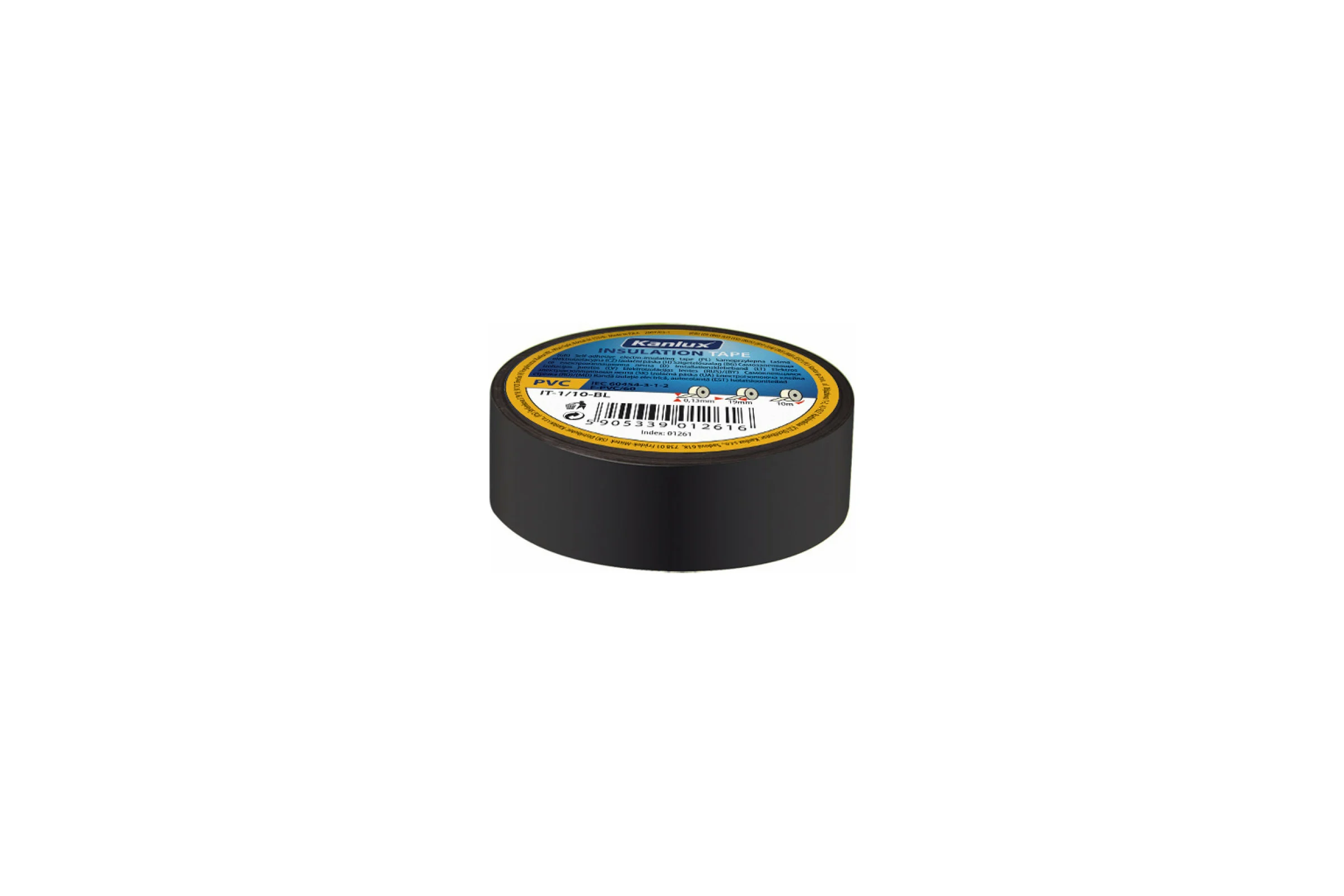Изолента KANLUX IT-1/10-B/ 1257