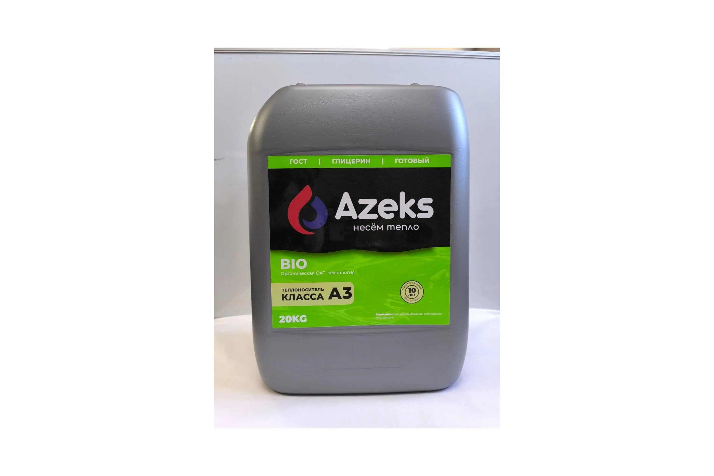 Теплоноситель AZEKS -BIO Канистра 20 кг. (Глицерин) AZB3020