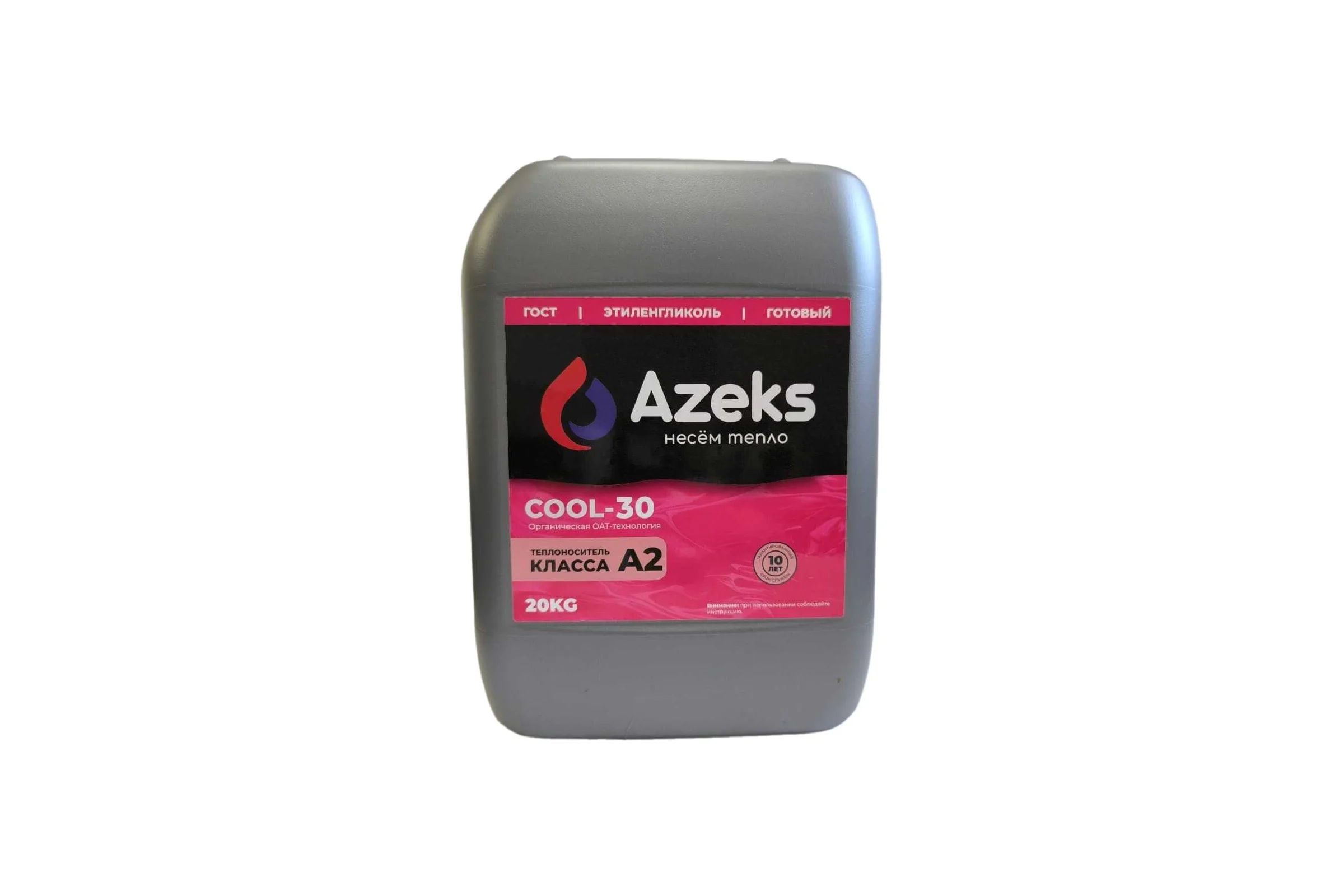 Теплоноситель AZEKS -30 канистра 20 кг, этиленгликоль AZ3020