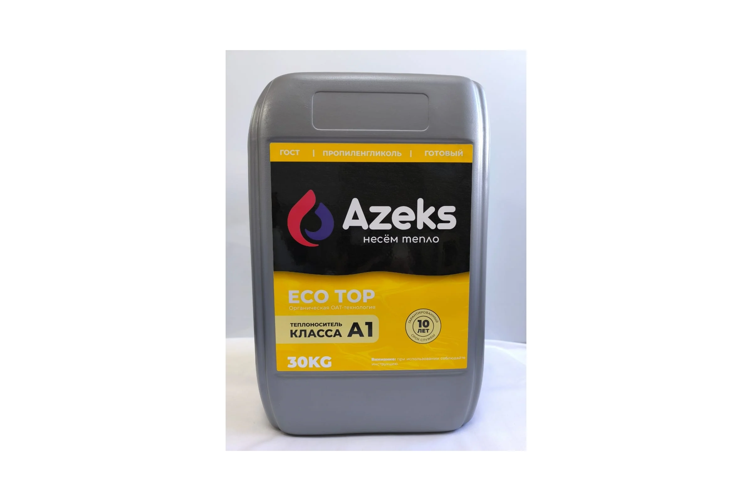 Теплоноситель AZEKS ECO TOP-30 Канистра 30 кг (Пропиленглиноль) AZT3030