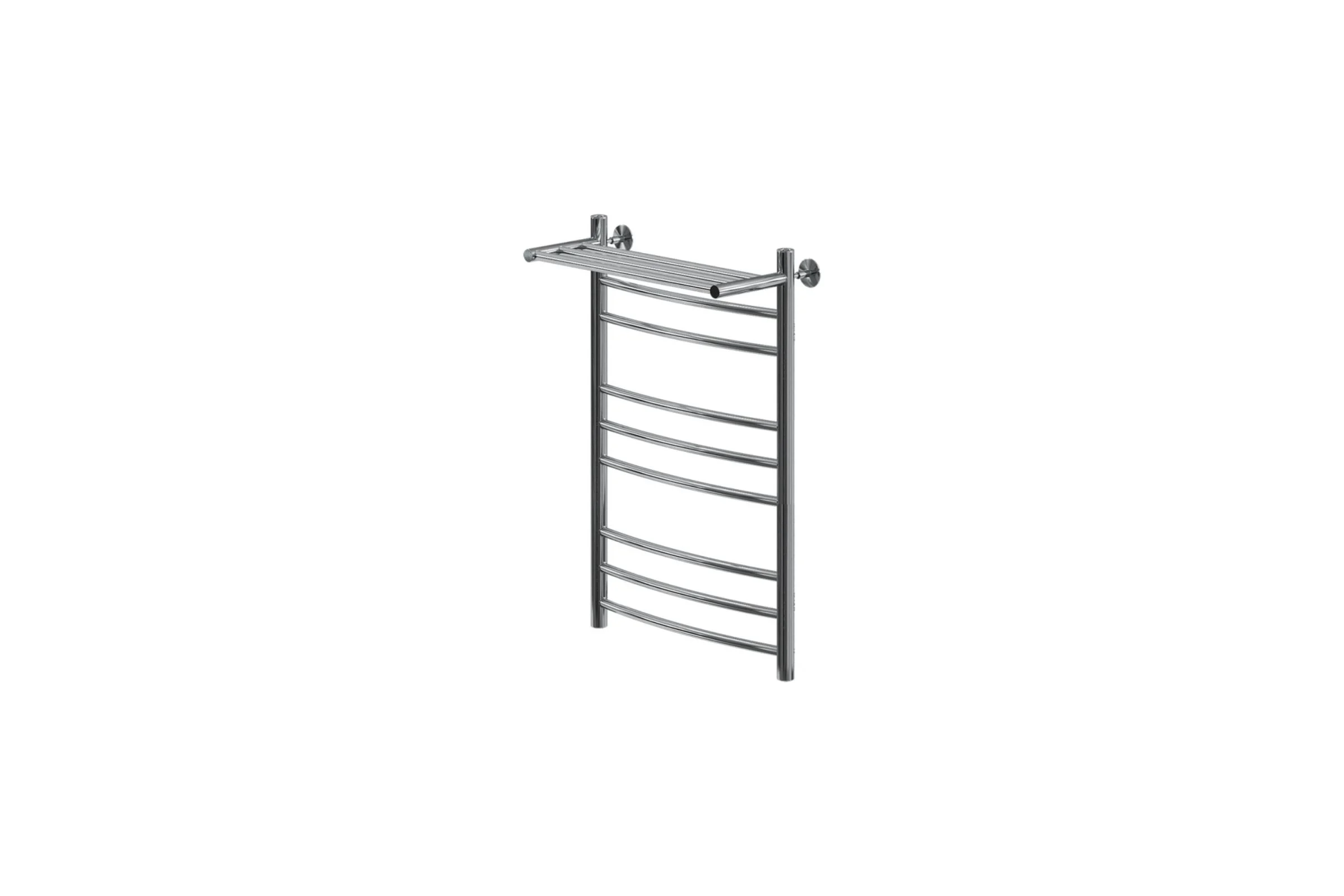Полотенцесушитель MIXLINE CAPELLA 80x50 г2 1/2'' ВР, 8 перекладин + полка, водяной 556281