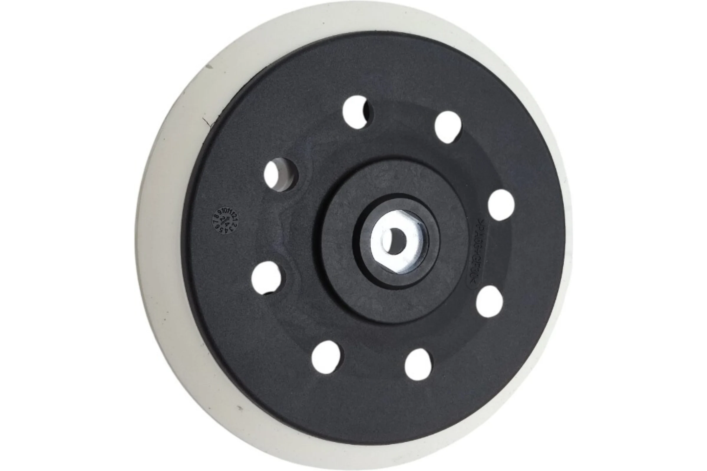 Подошва для шлифмашины VEBEX MAKITA BO6030/BO6040 150мм (черно/белая) АГ526447